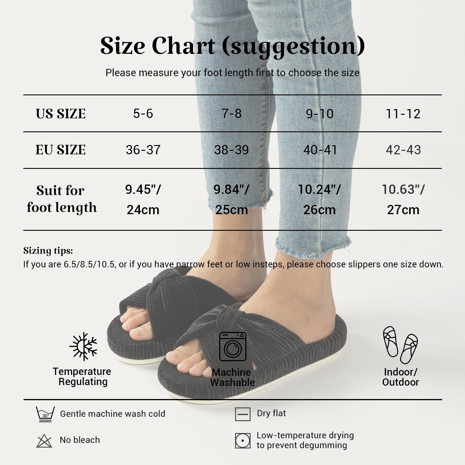Slippers for Women Memory Foam House Bedroom Bow Crossbands Pearlescent Slipper Shoes Comfy Trendy Gift Slippers Black Size 7 8 6.5