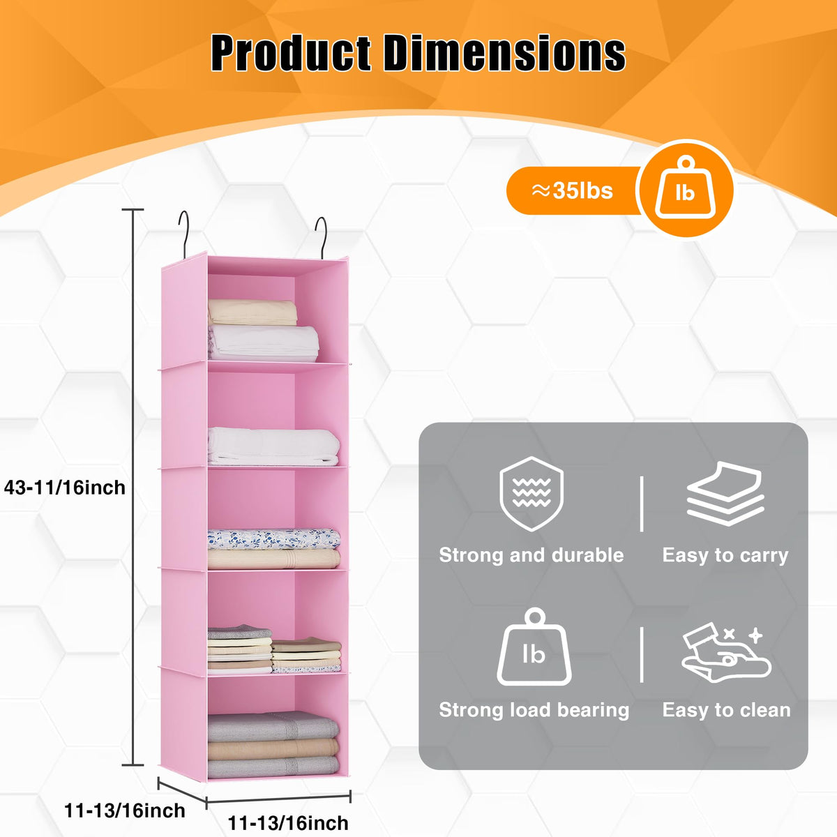 Hanging Closet Organizer 5