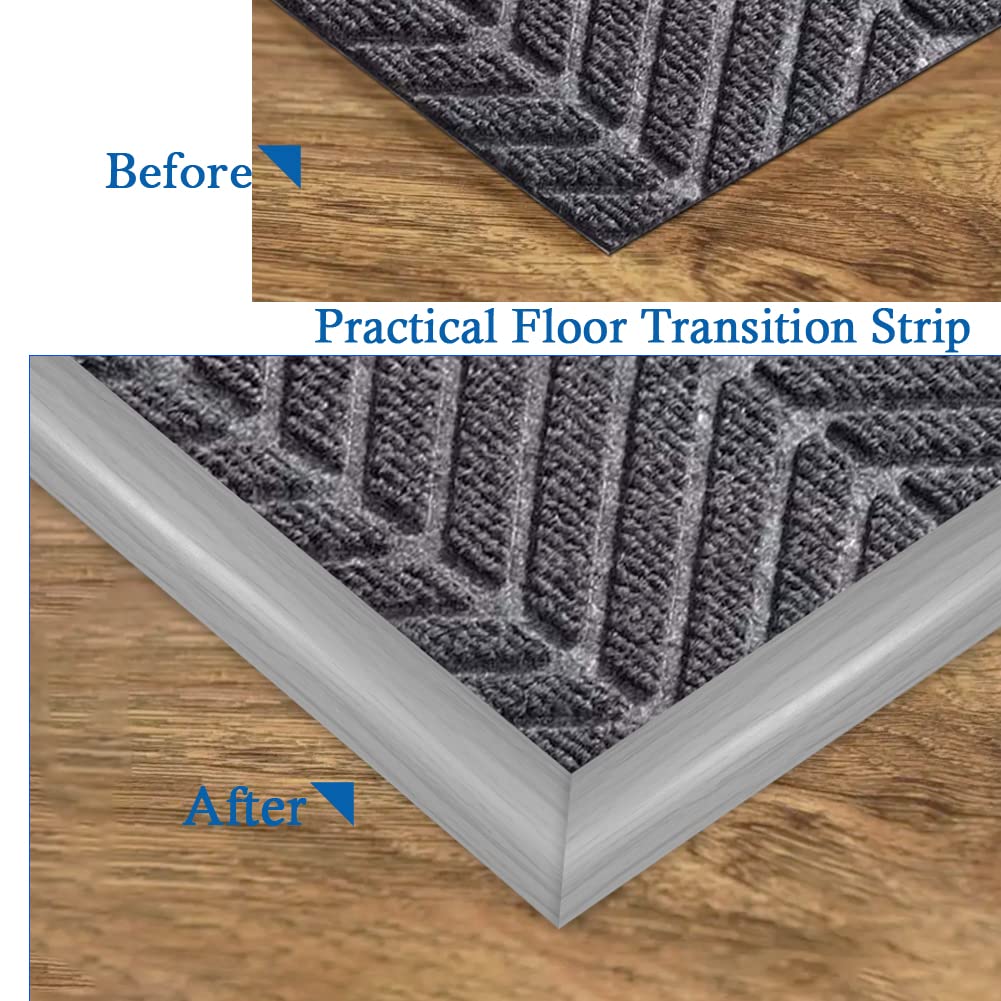 Carpet Transition Strip Self Adhesive Floor Transition Strip (10 Foot)