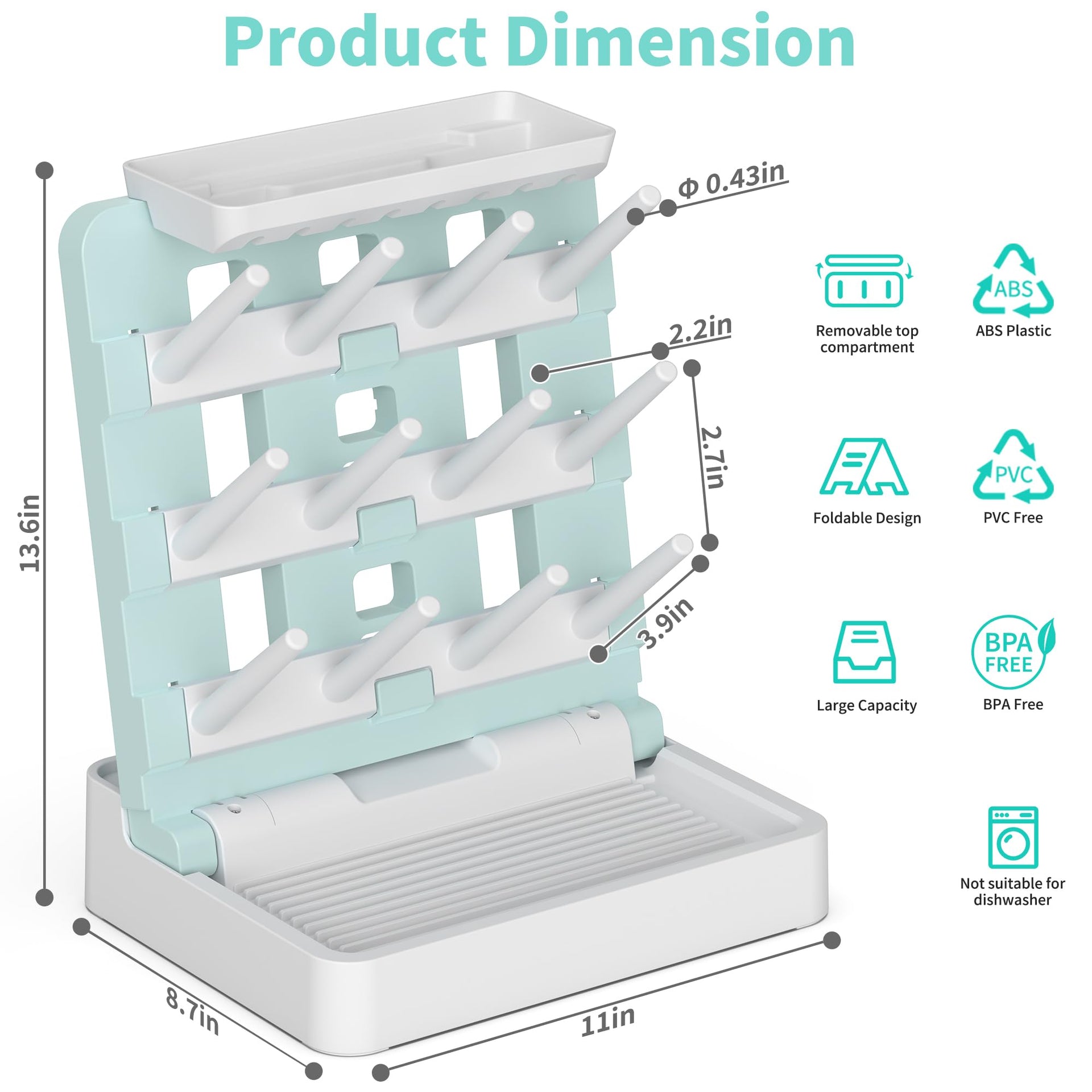 Baby Bottle Drying Rack