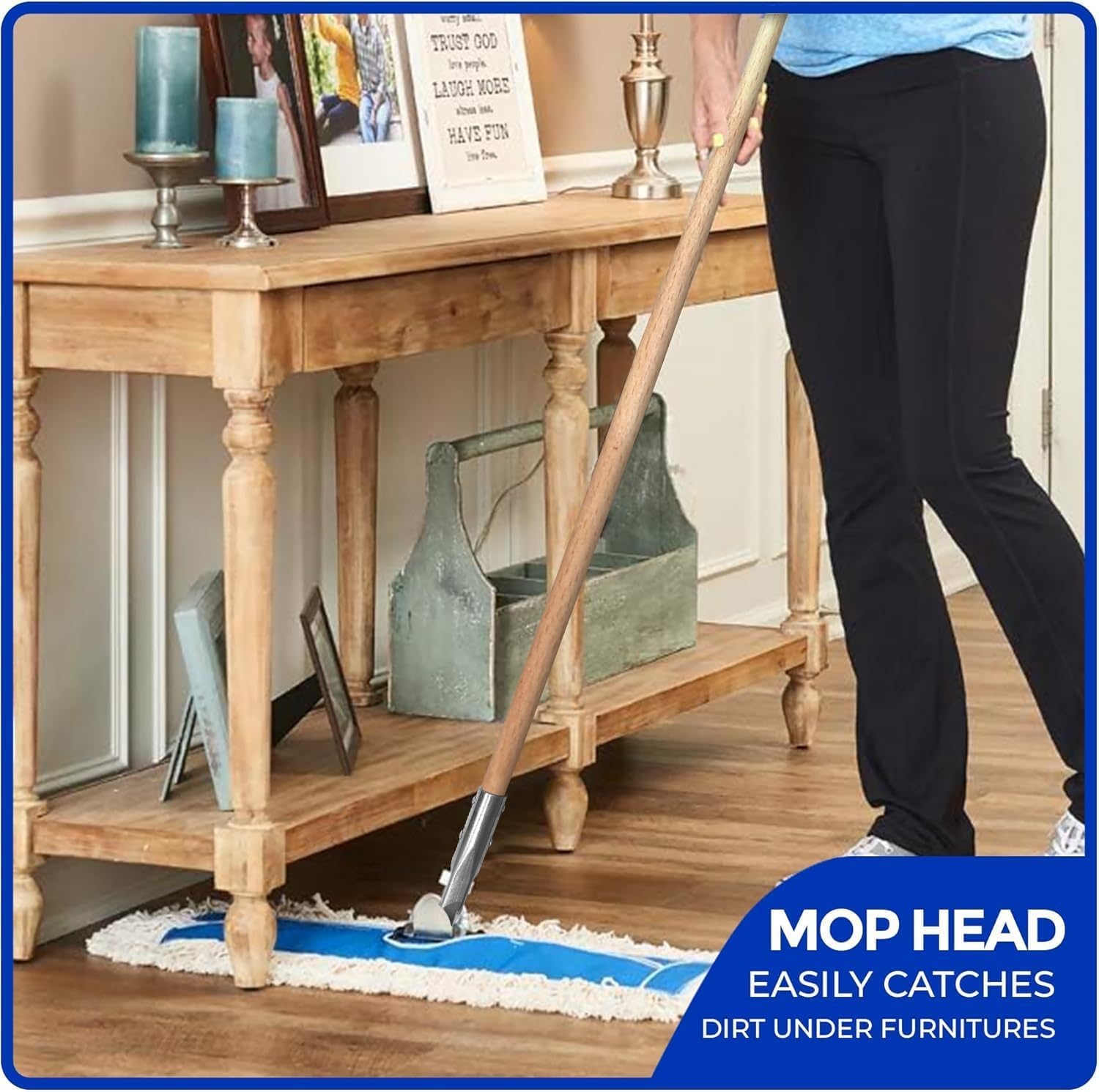 60" Premium Cotton Dust Mop Kit