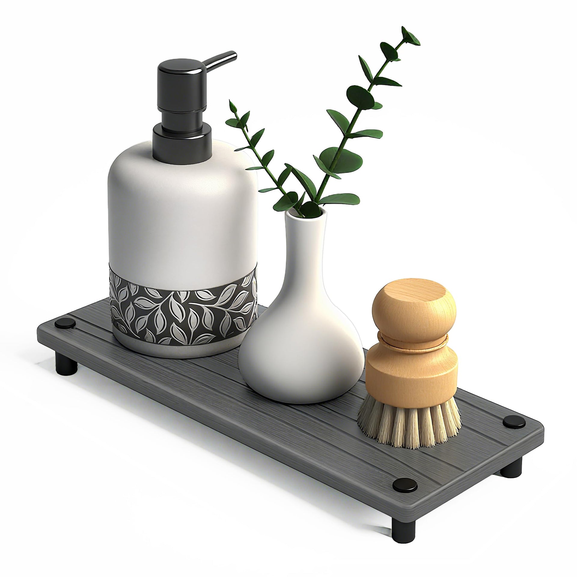 Quick Dry Sink Caddy Kitchen Sink Organizer