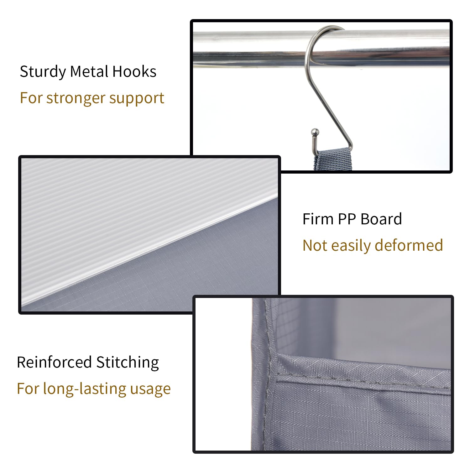 4 Shelf Hanging Closet Organizer (2 Count)