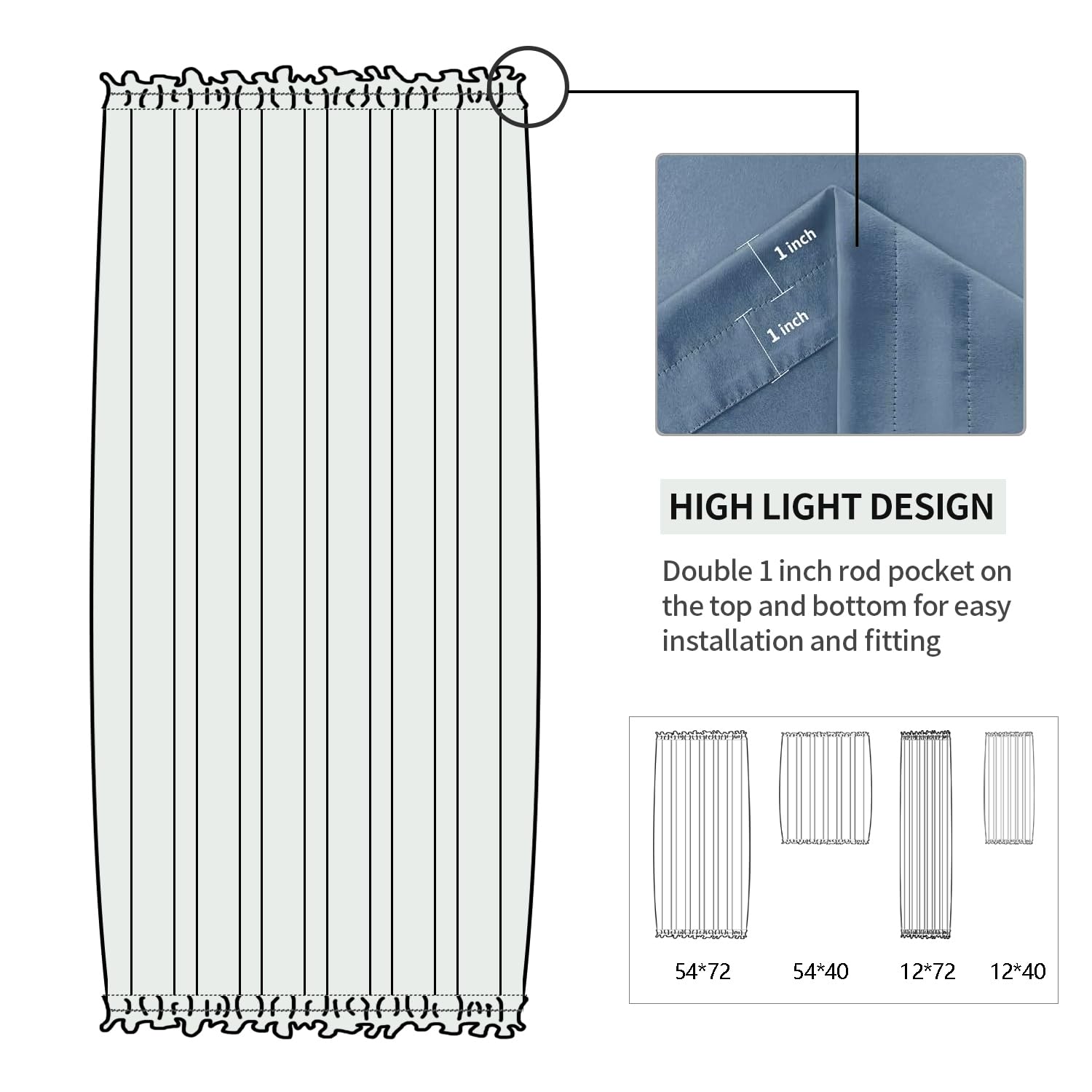 French Door Curtains