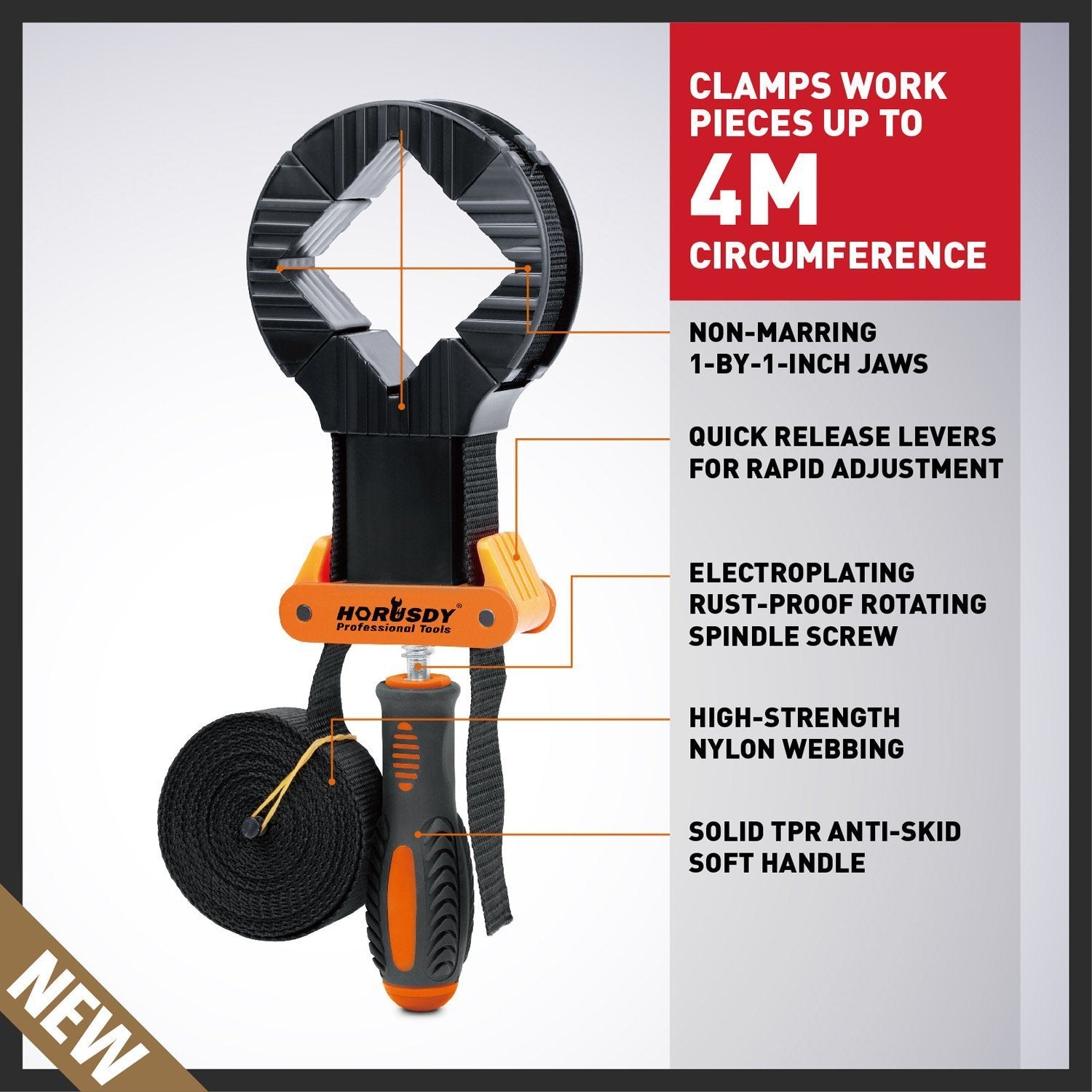 Band Clamp Woodworking Frame Clamp Strap Holder for Picture Strap Clamp Strap Clamp