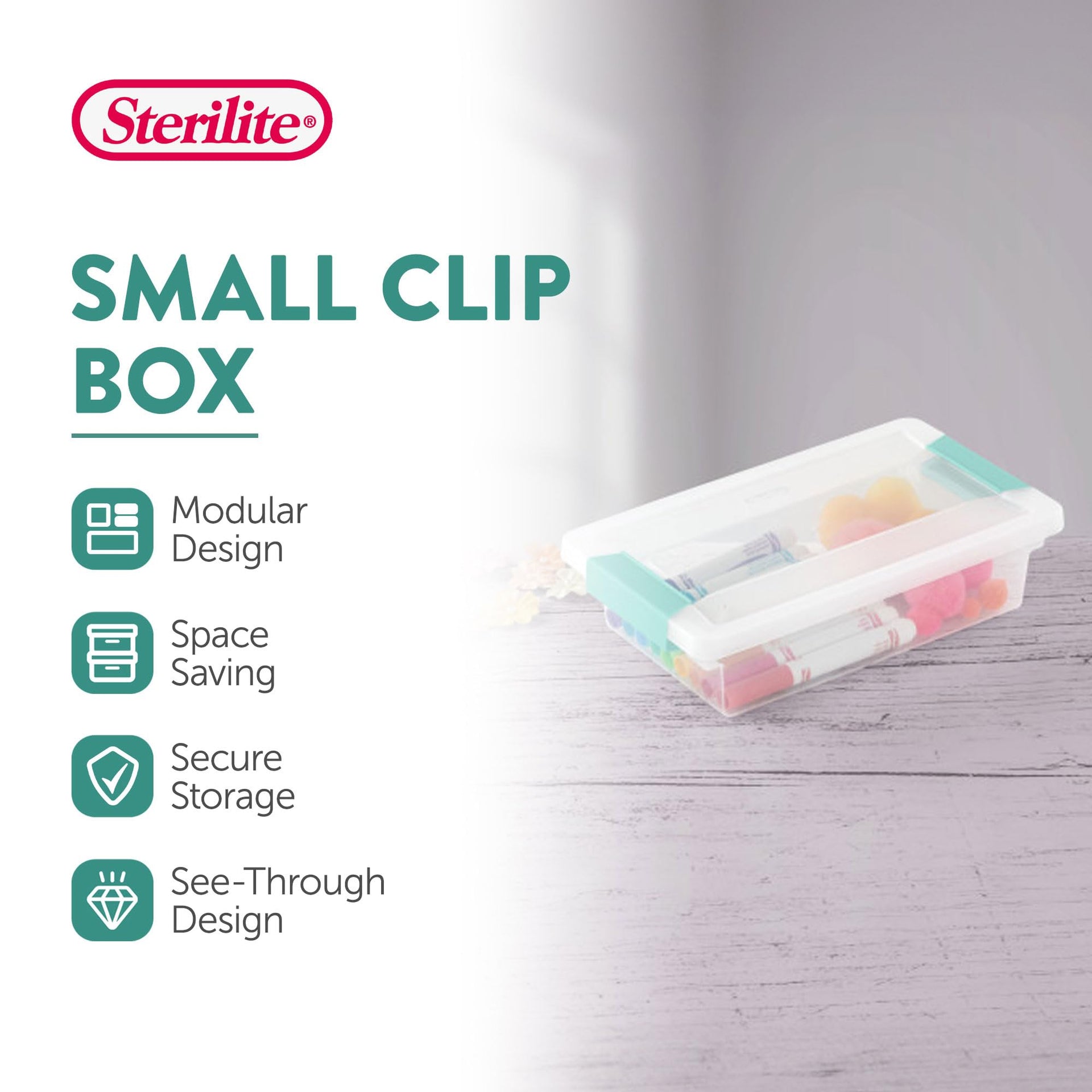 Small Clip Box (6 Count)