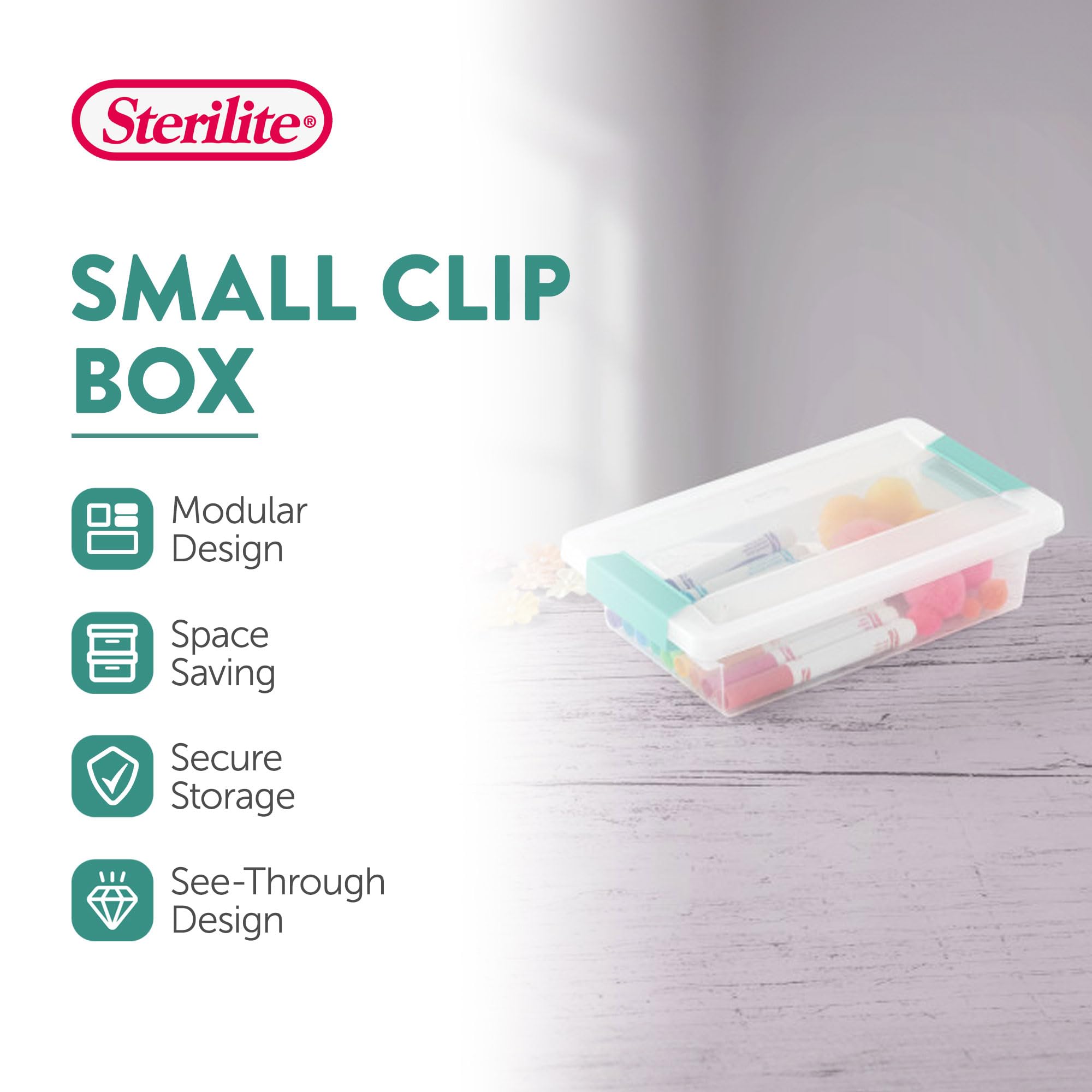 Small Clip Box (6 Count)