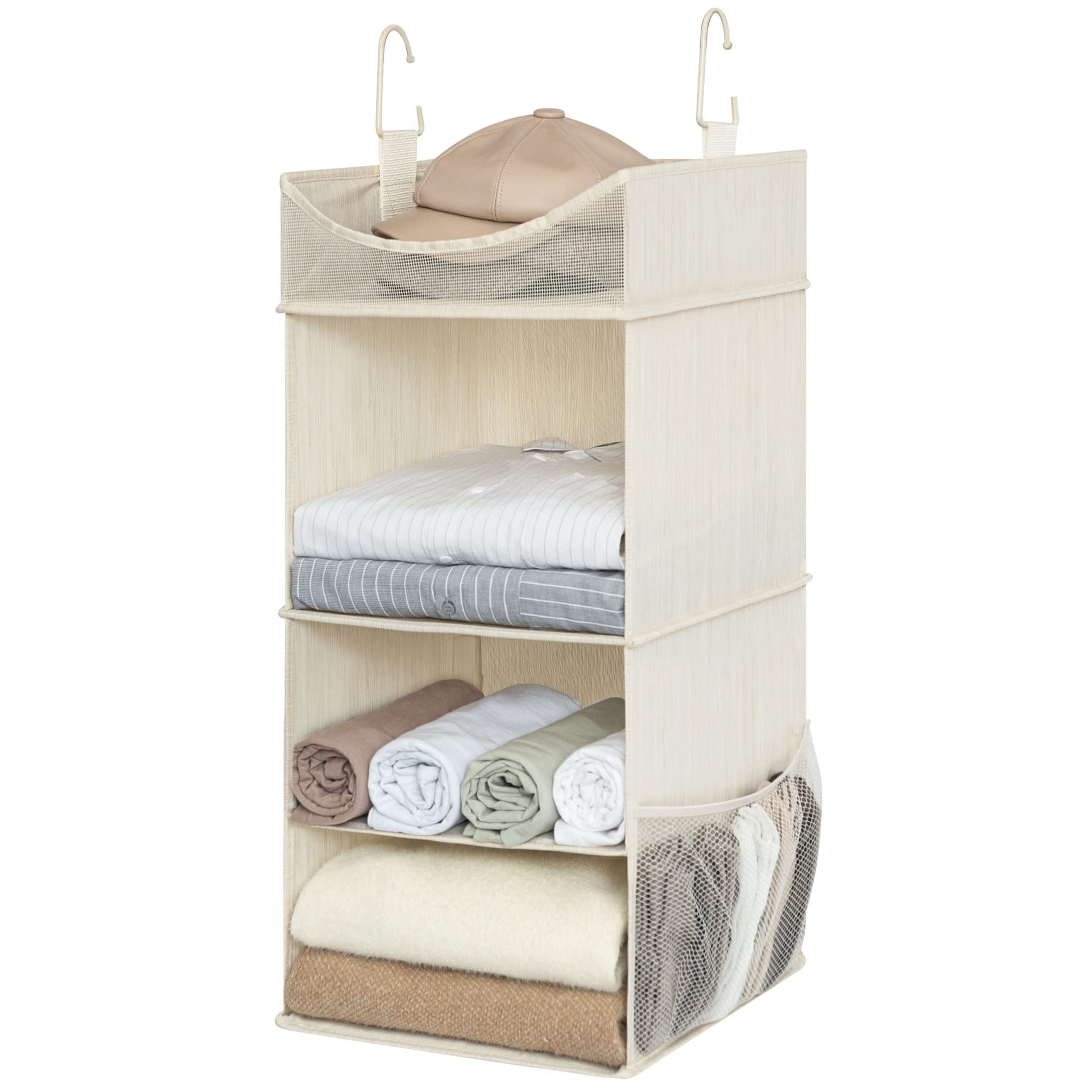 3 Shelf Hanging Closet Organizer