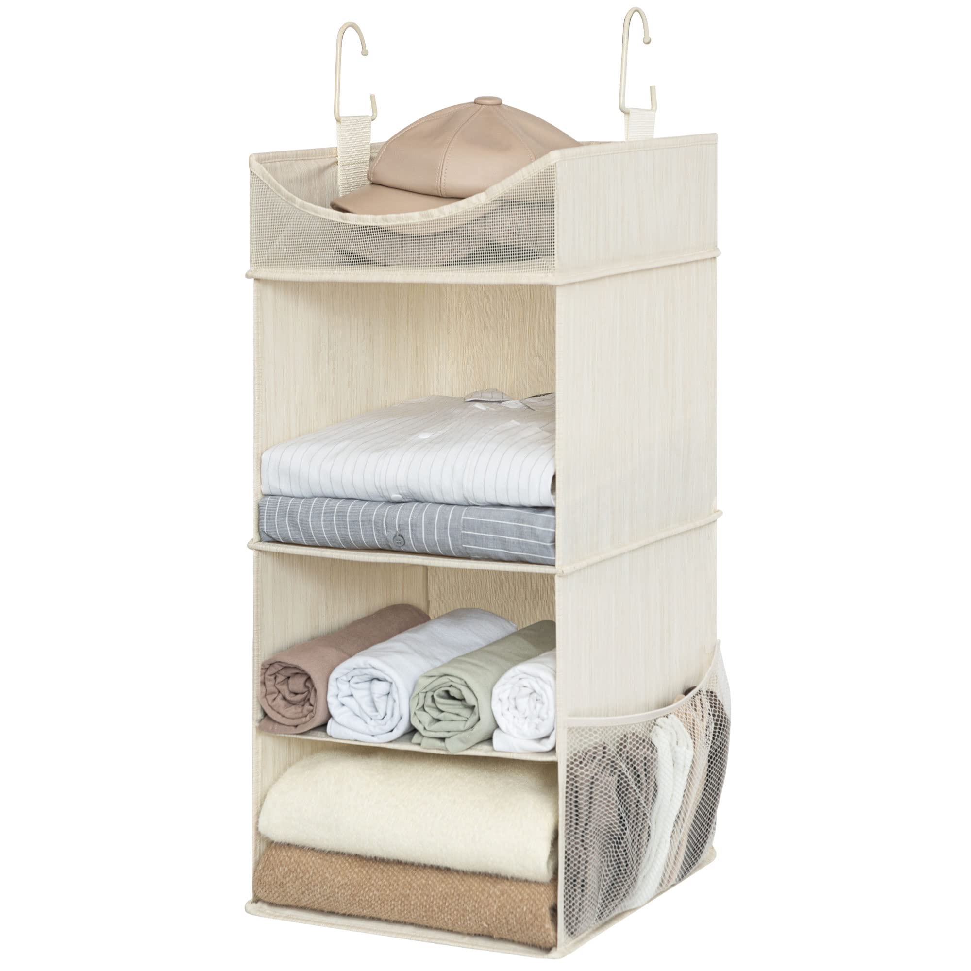 3 Shelf Hanging Closet Organizer