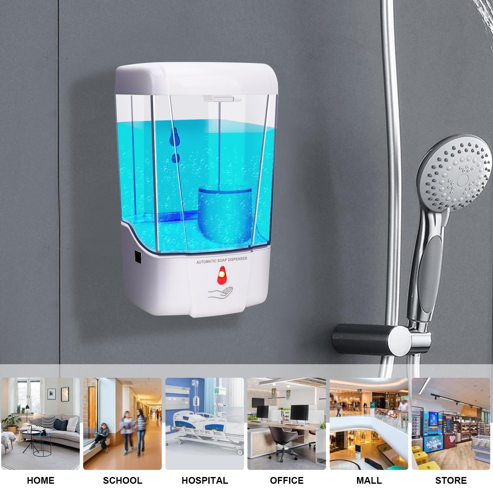 Automatic Soap Dispenser Wall Mounted