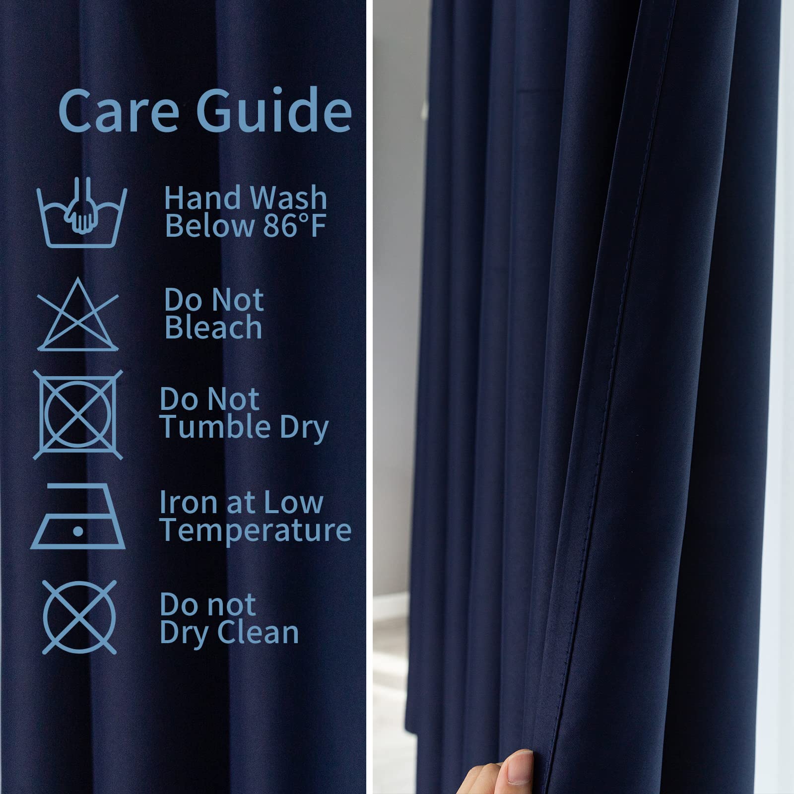 Cafe Kitchen Curtains 36 Inches Long 2 Panels (2 Count)
