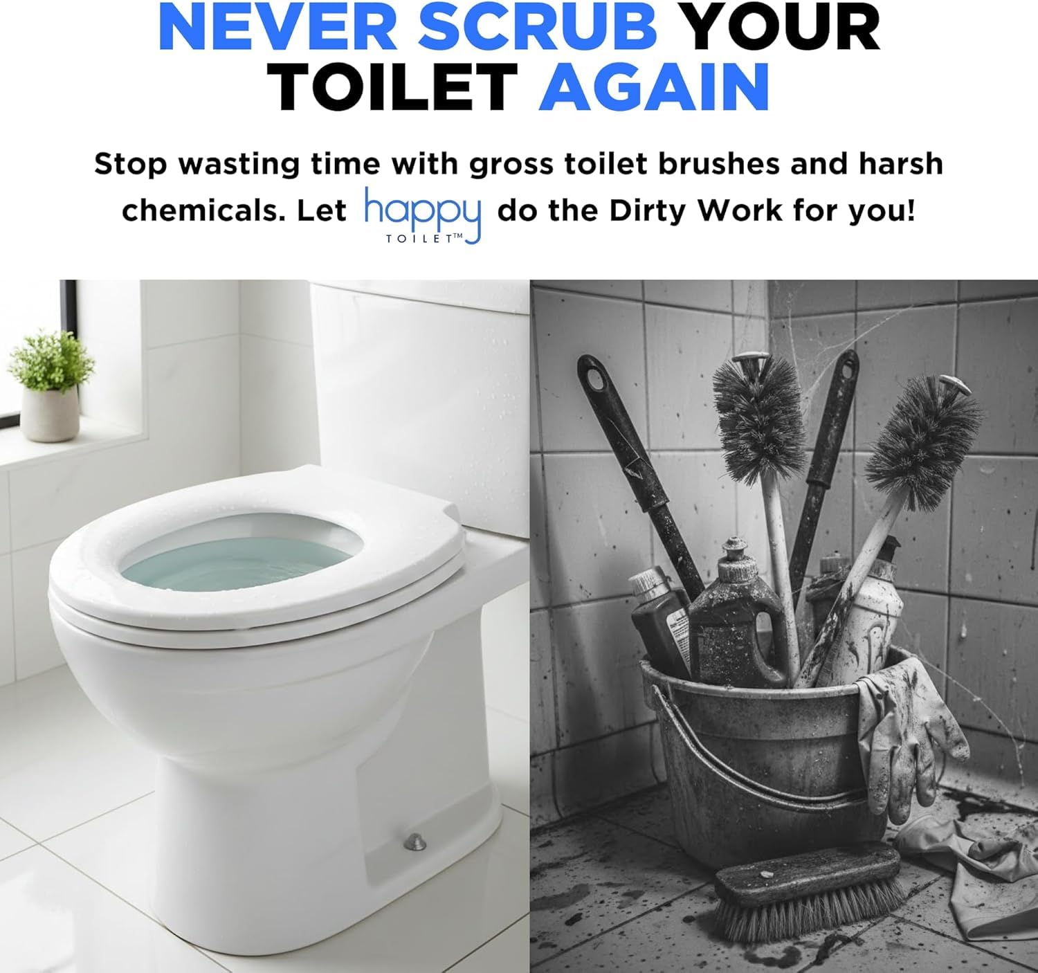 Original Toilet Bowl Tablet Holder Automatic Toilet Bowl Cleaner