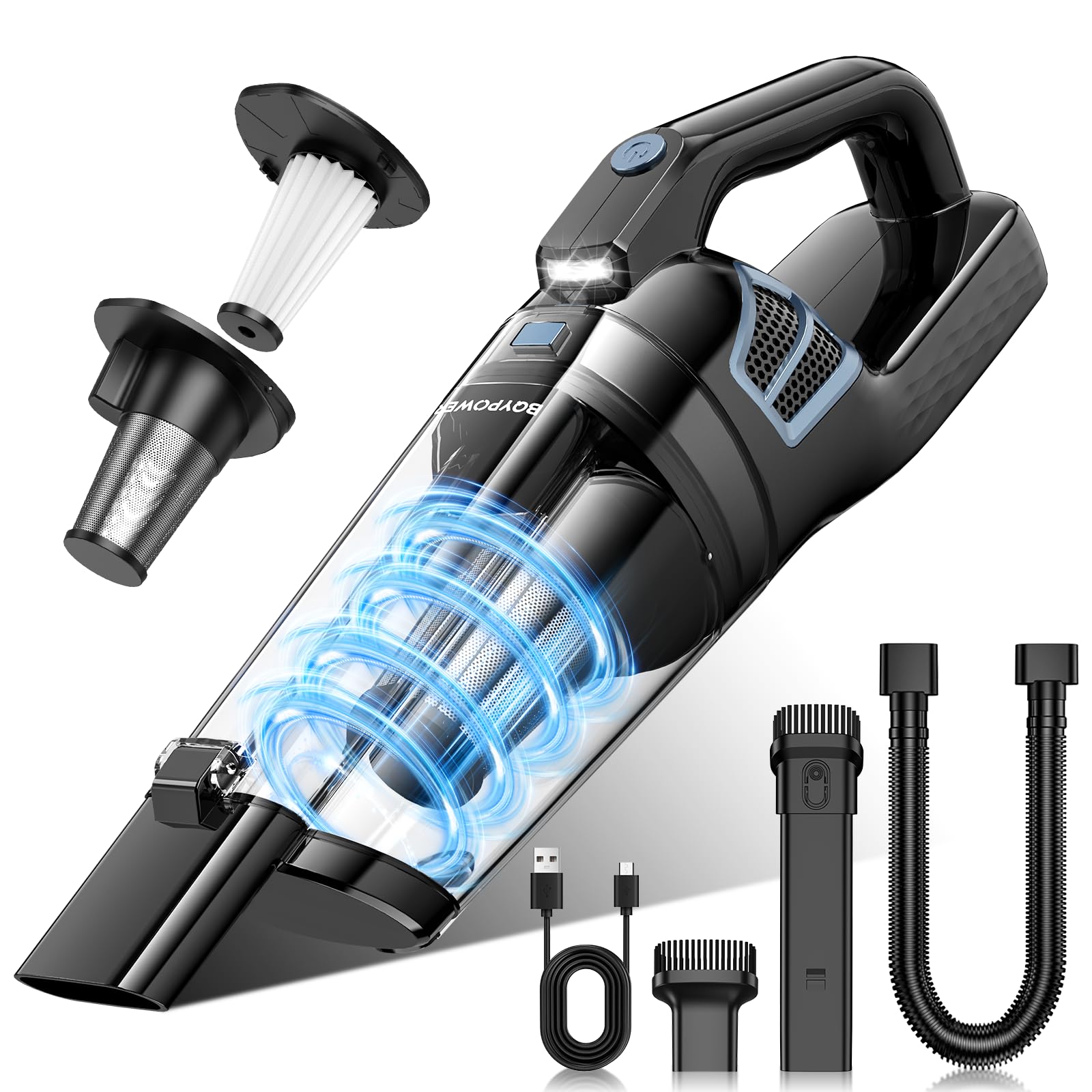 Handheld Vacuum Cordless Rechargeable