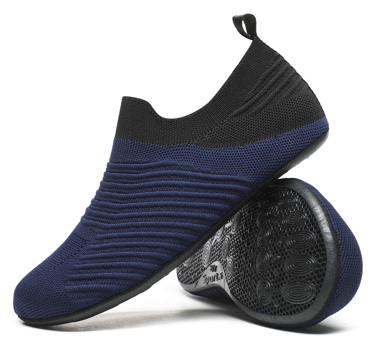 Adult Indoor House Slippers Socks Travel Lightweight Comfort Non Slip Grip House Floor Home Shoes for Women Men