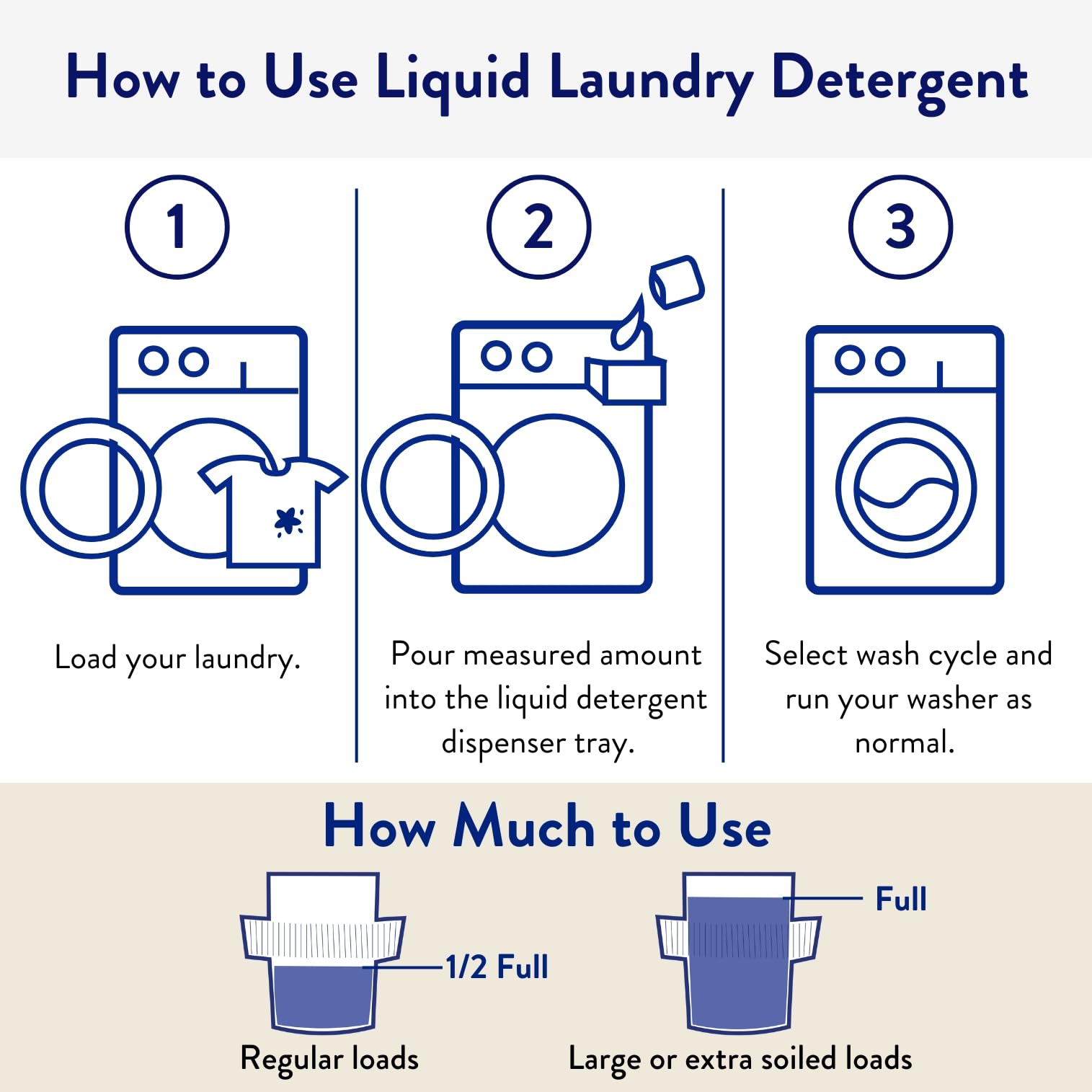 Liquid Laundry Detergent (100 Fl Oz)