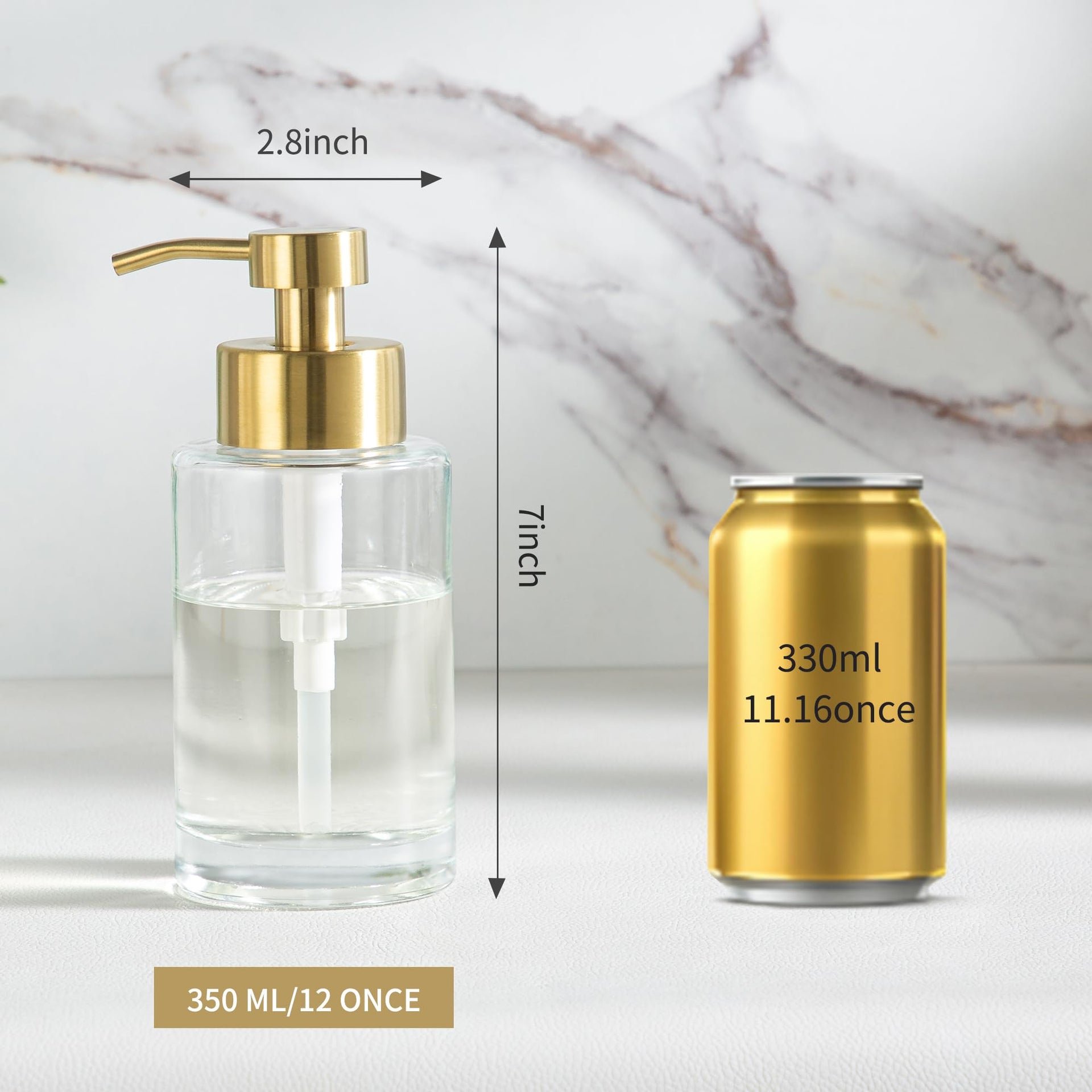 Glass Soap Dispenser