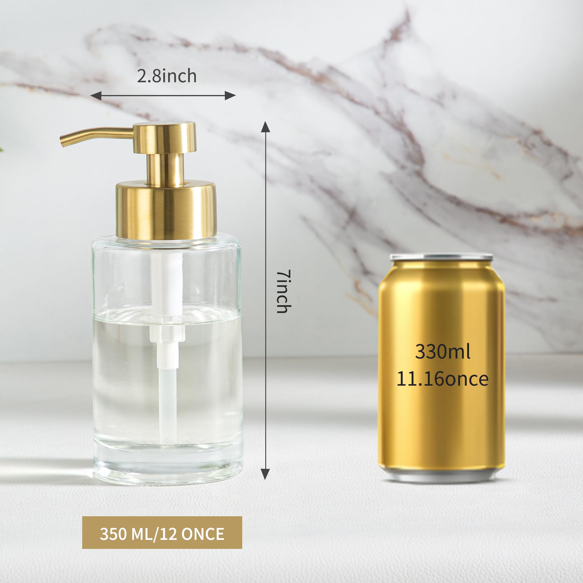 Glass Soap Dispenser