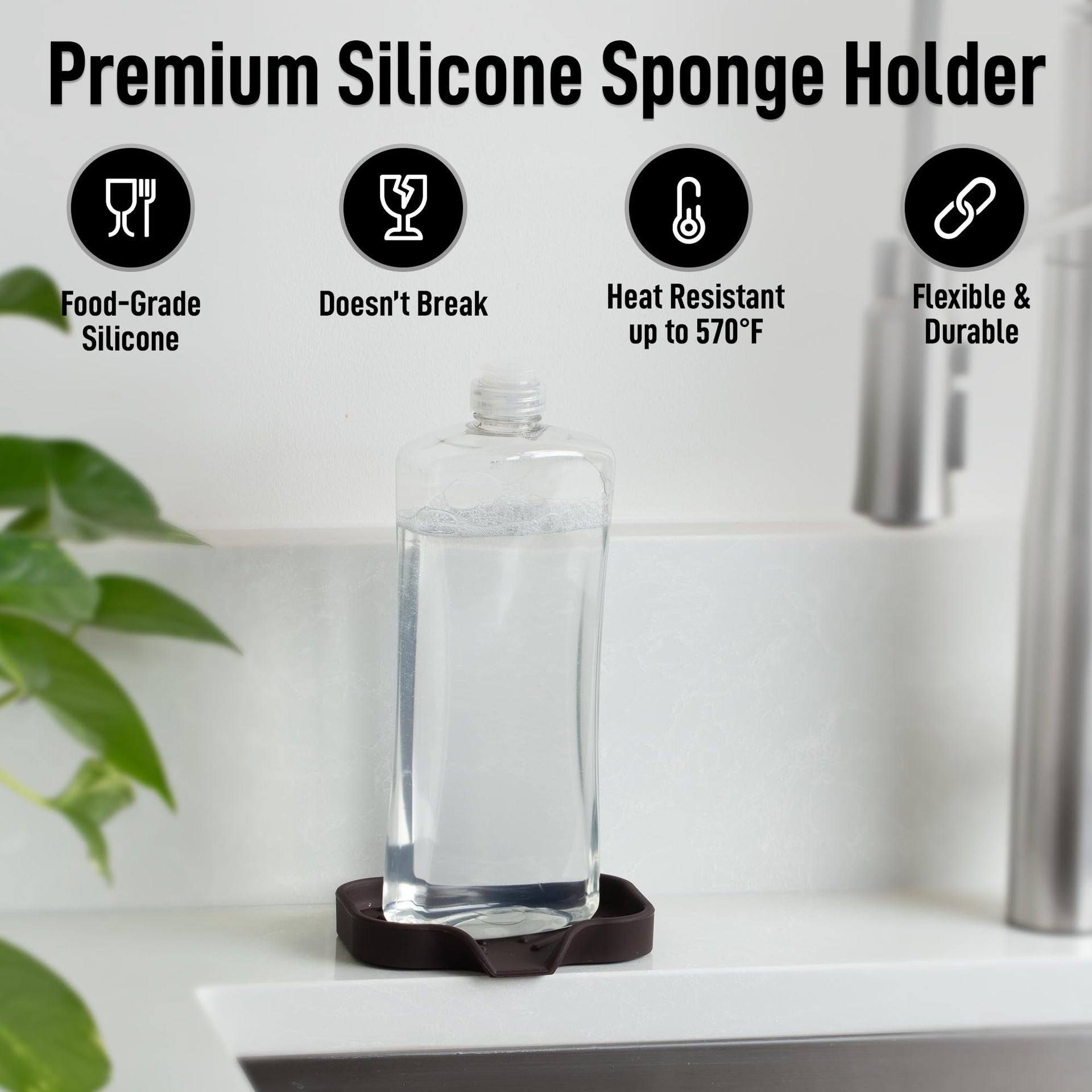 Small Silicone Sponge Holder