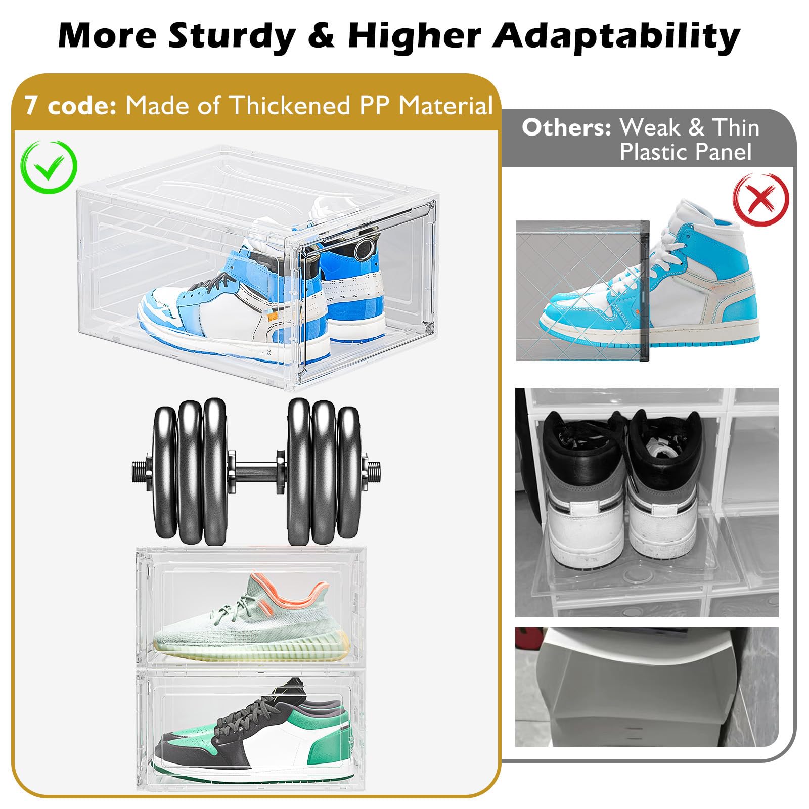 12 Pack Shoe Organizer (12 Count)