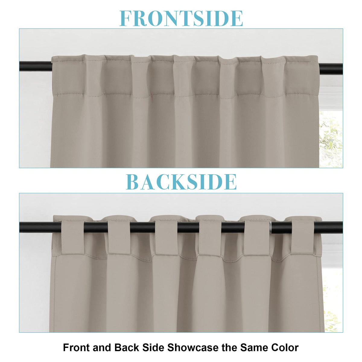 Small Window Curtains (2 Count)