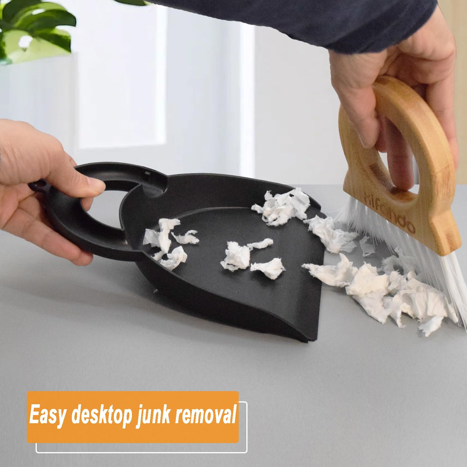 Mini Broom and Dustpan for Housekeeping