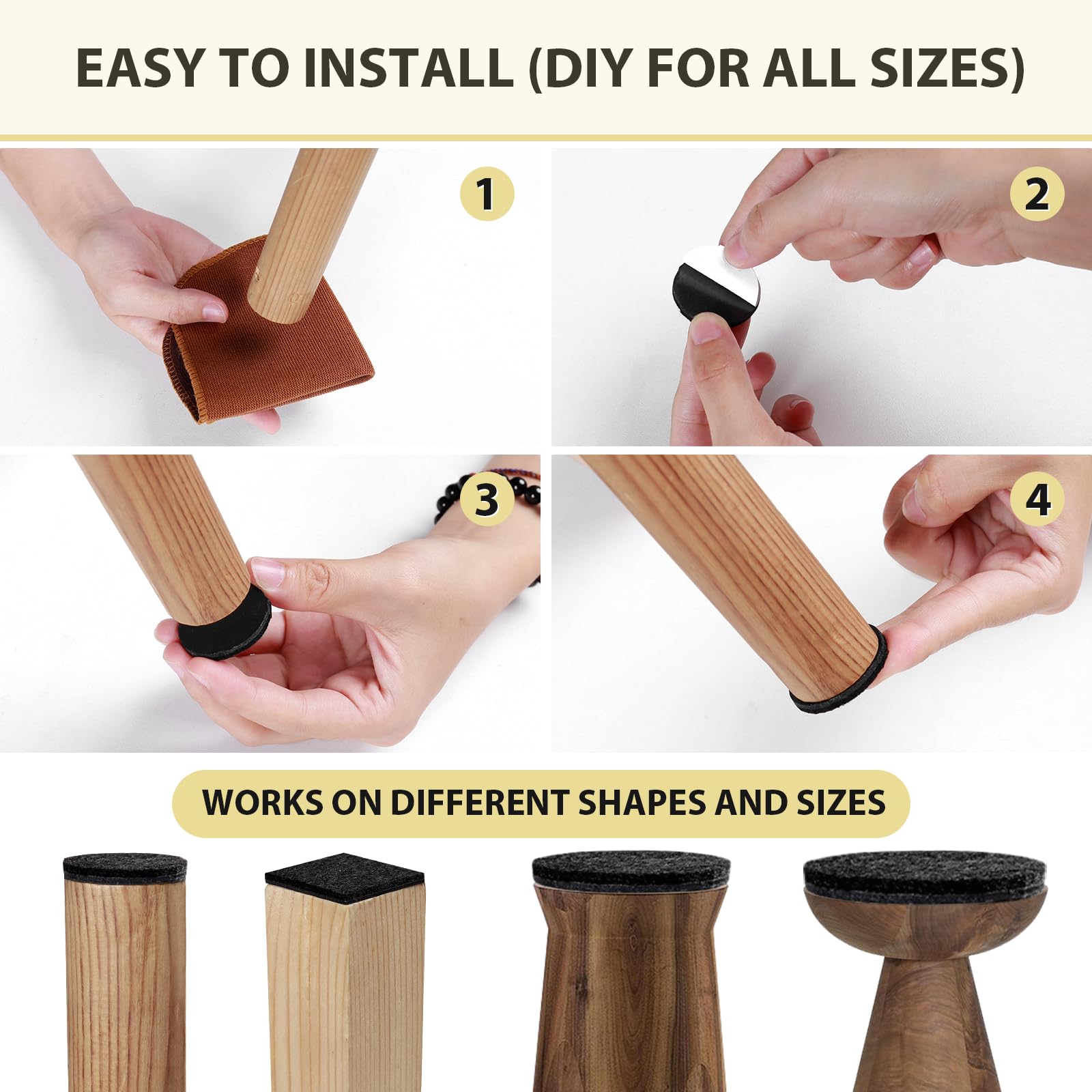 Felt Furniture Pads (330 Count)