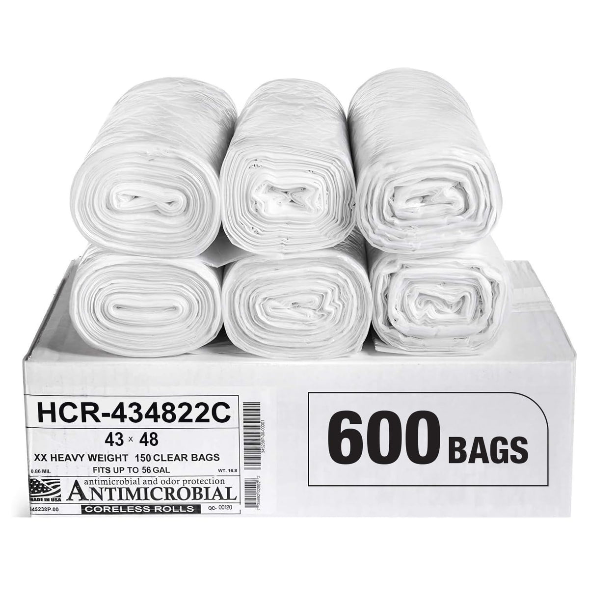 56 Gallon 22 Micron (600 Count)
