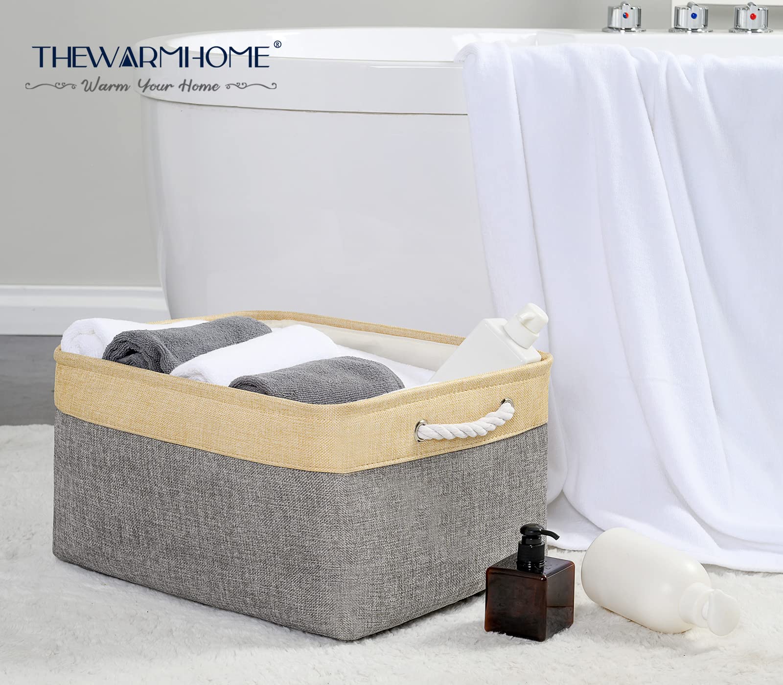 Storage Baskets for Organizing (3 Count)