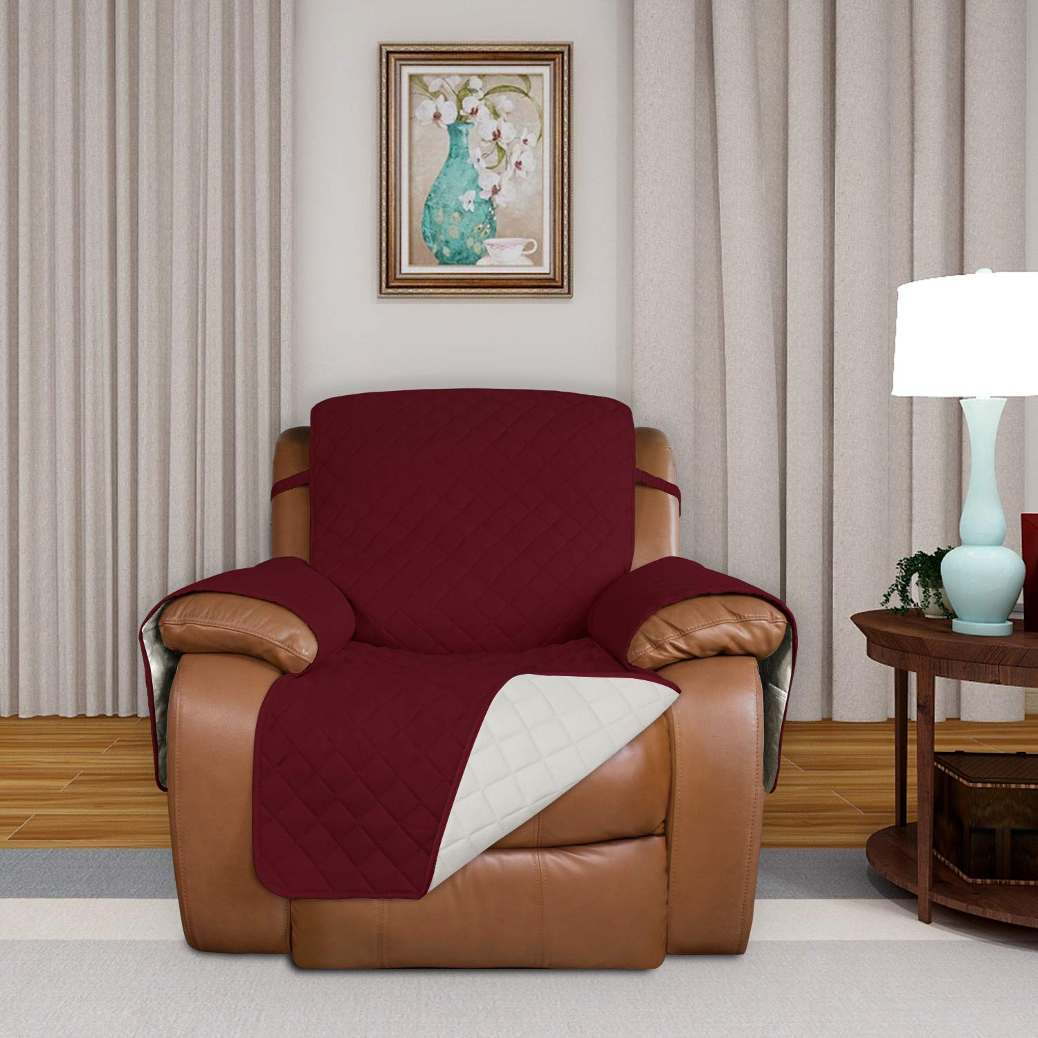 Reversible Recliner Chair Covers Couch Covers for Dogs