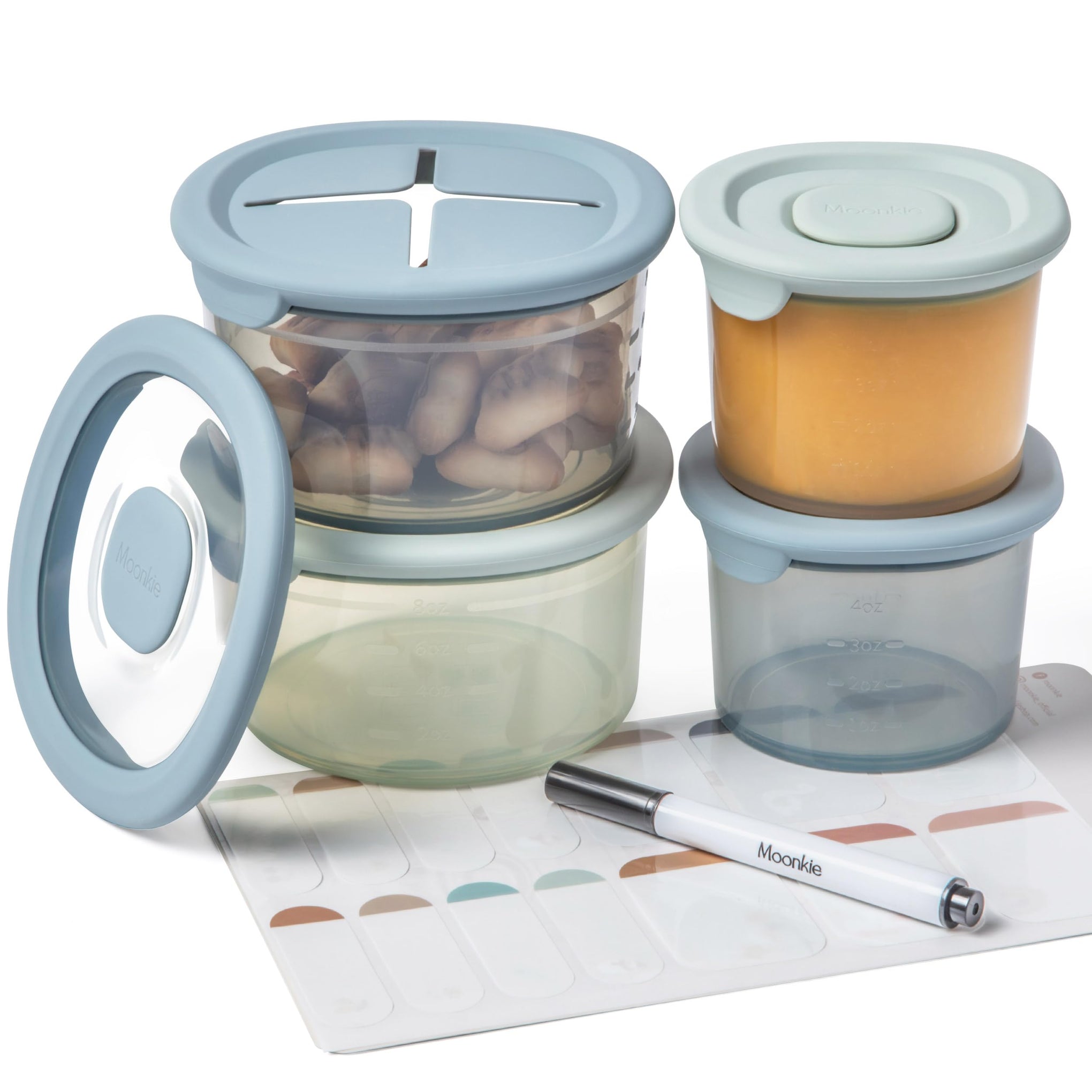 Silicone Baby Food Containers (2 Count)