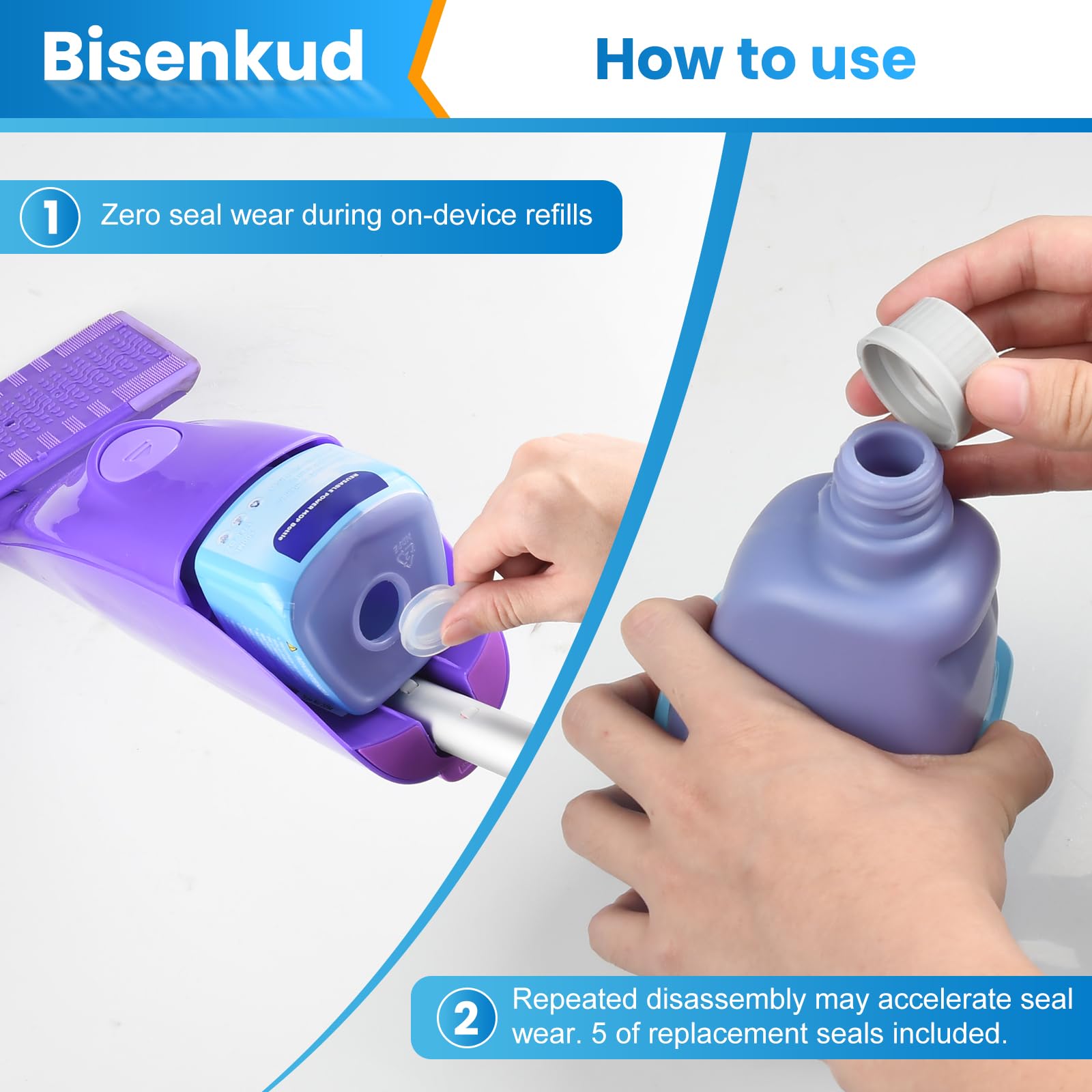 Refillable Bottle for Swiffer® Wet Jet™ Mop