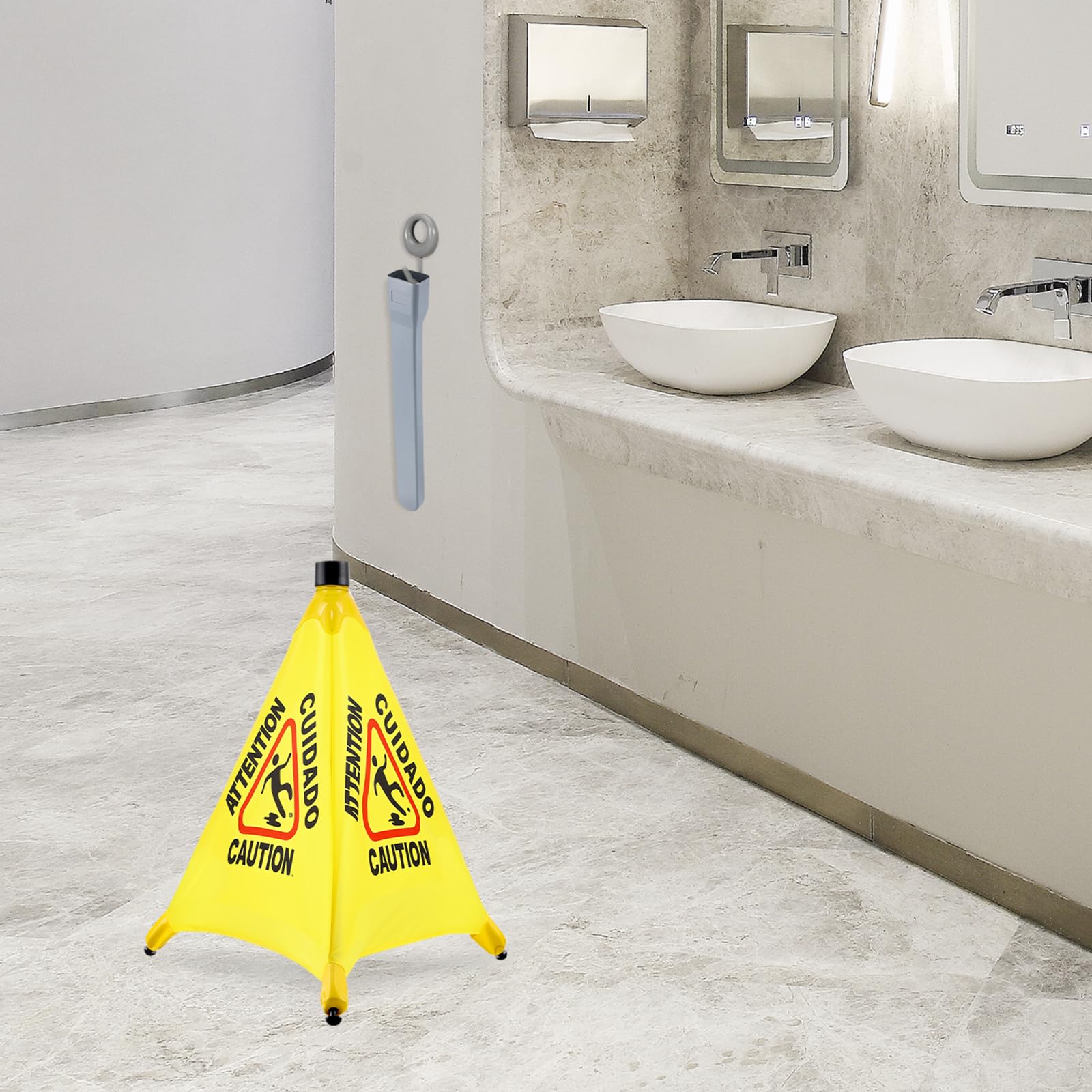 4Packs 20 Inch Wet Floor Signs (4 Count)