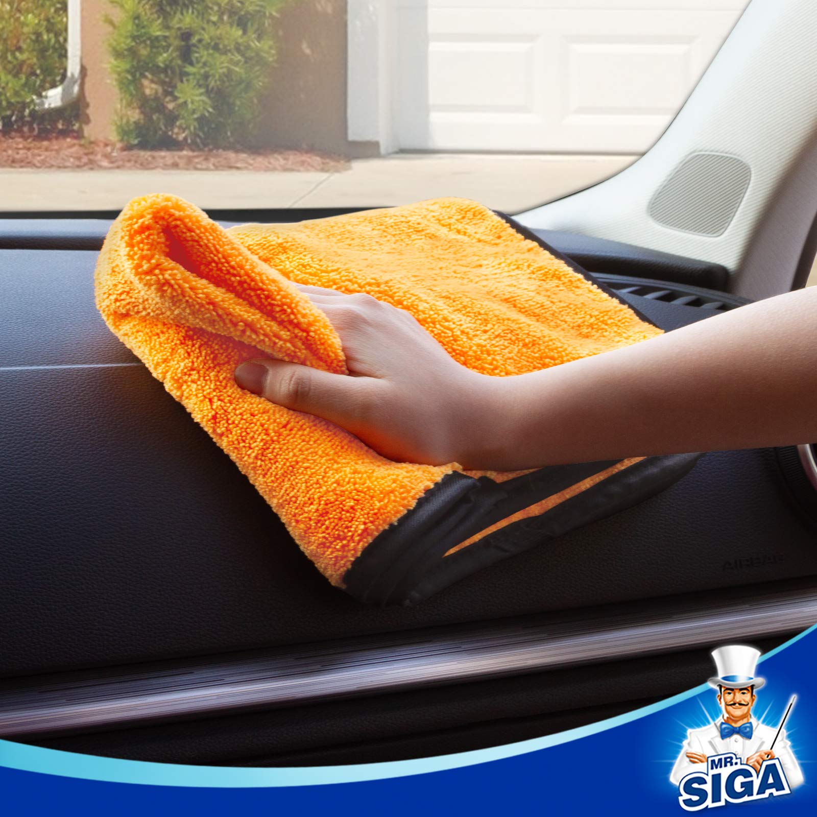 Professional Microfiber Towels for Cars (6 Count)