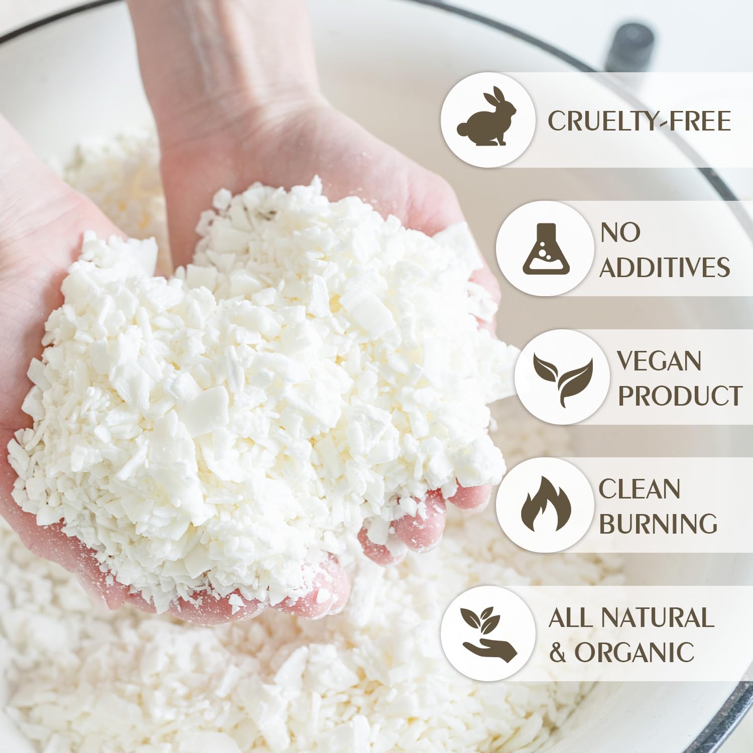 Soy Wax Flakes (32 Ounce)