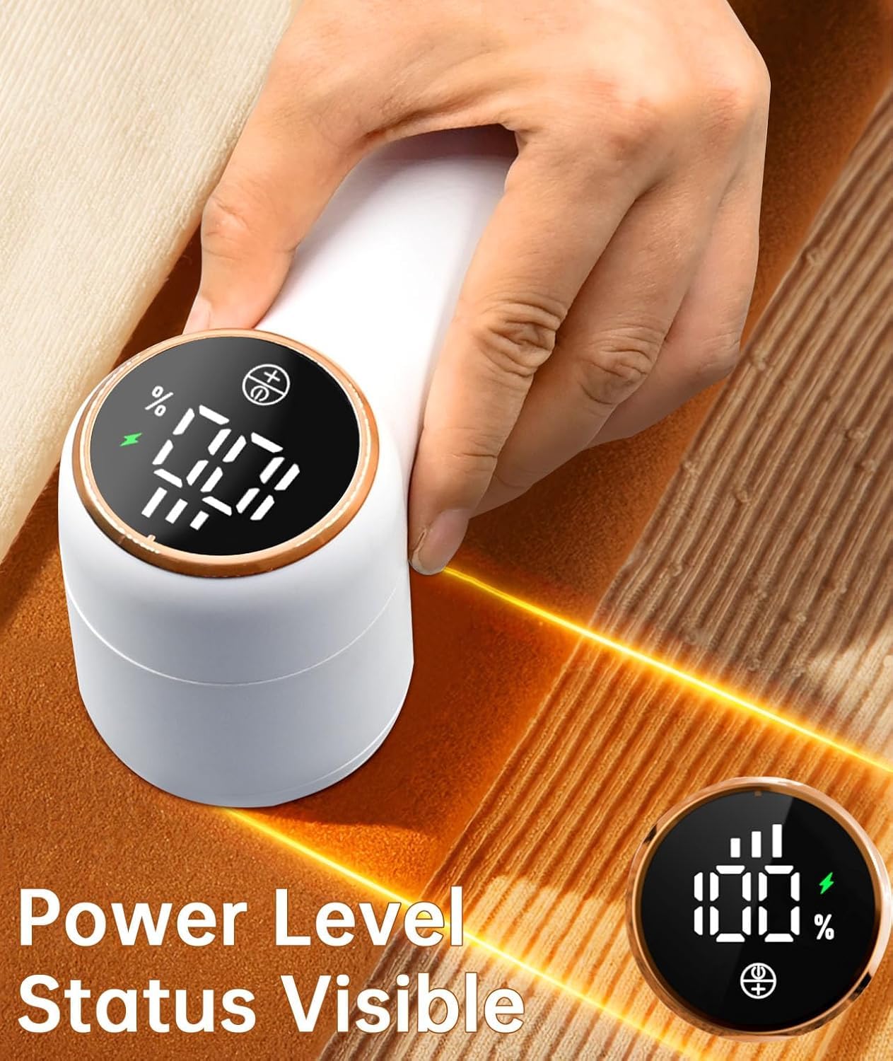 Rechargeable Fabric Shaver