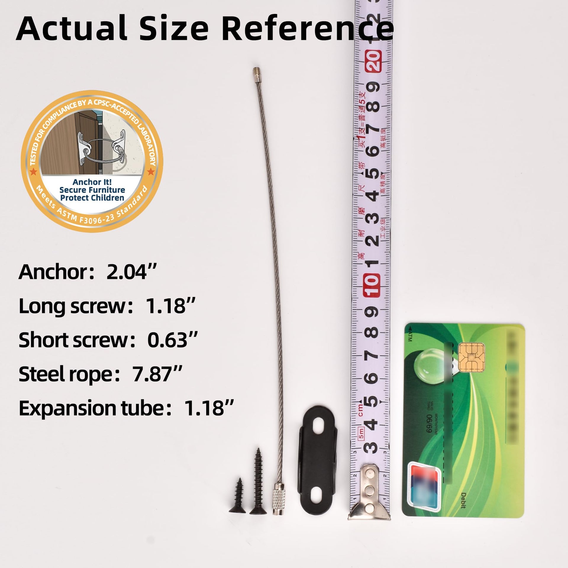 Furniture Anchors 10 (10 Count)