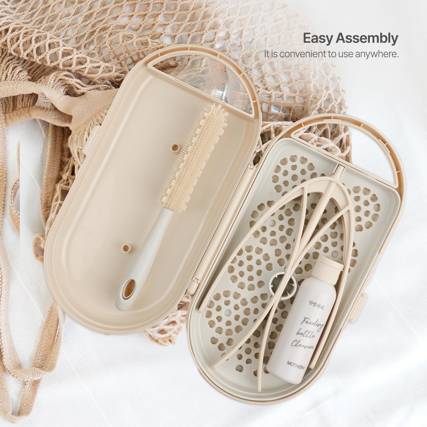 Travel Baby Bottle Drying Rack Set