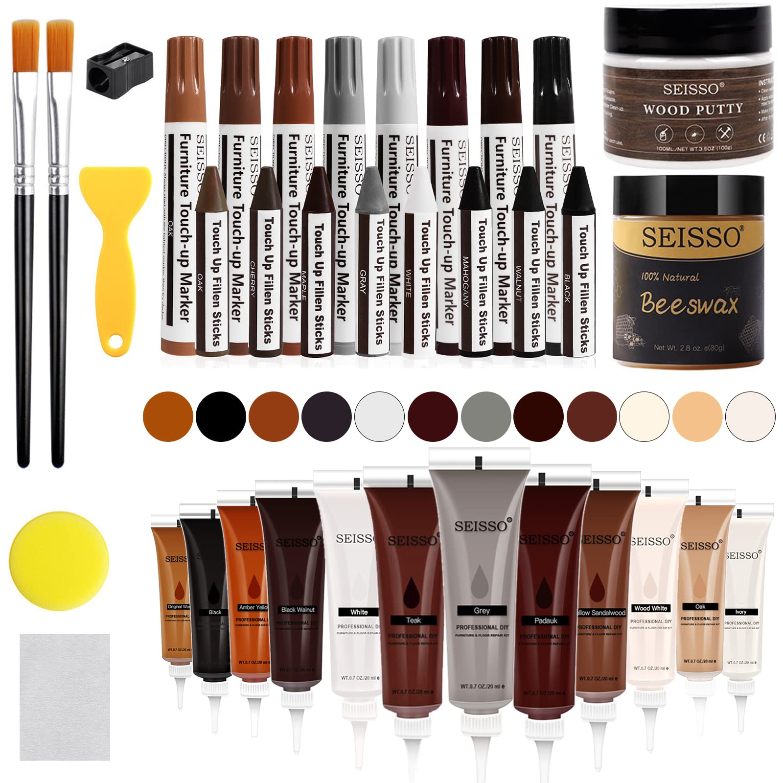 Wood Scratch Repair Kit (36 Count)
