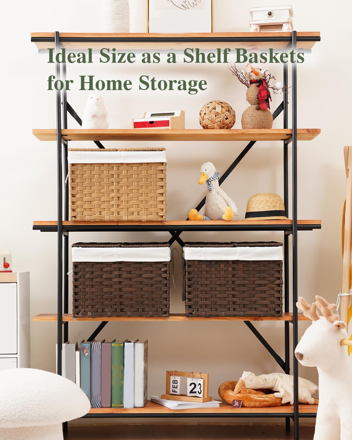 Storage Basket with Lid