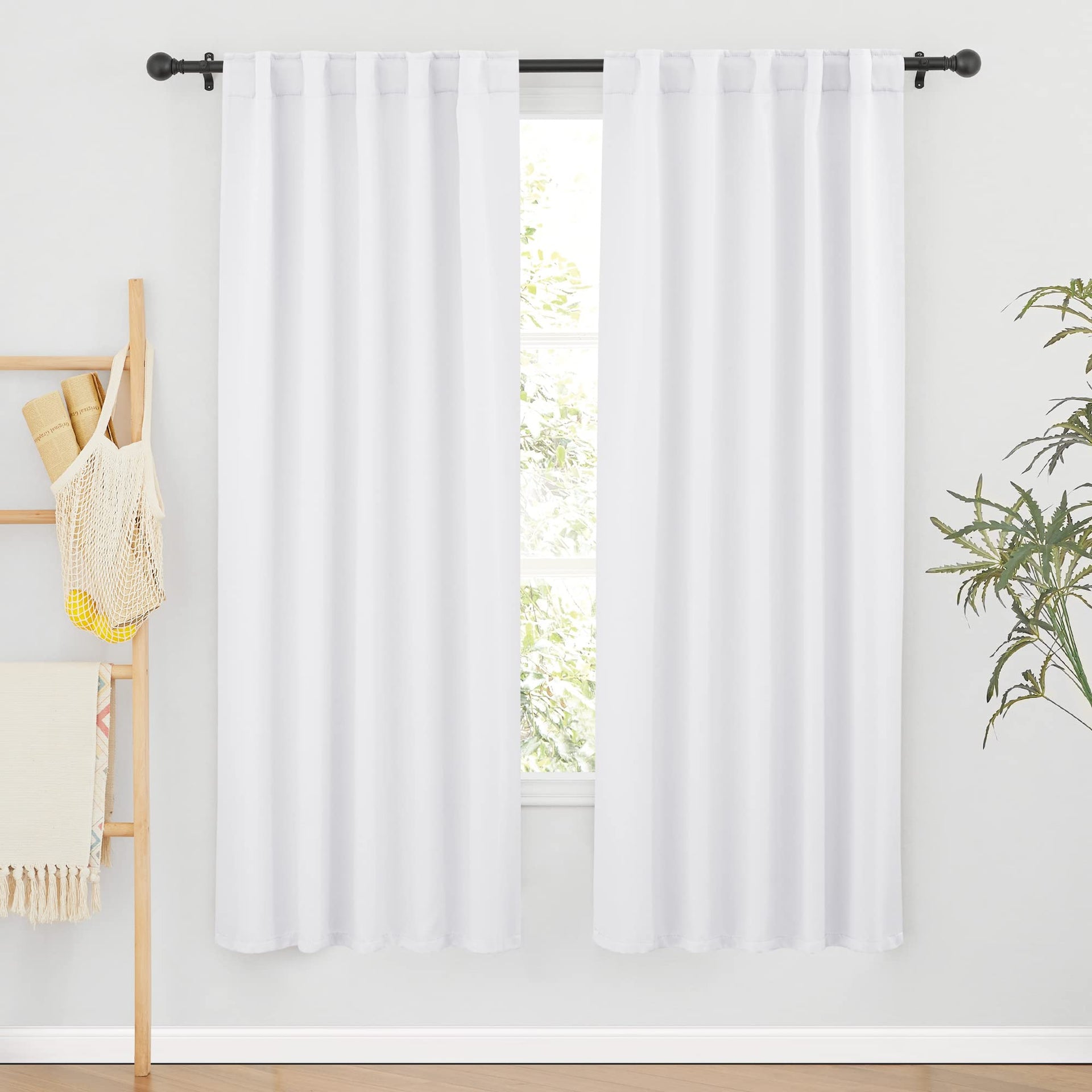 Blackout Curtains 72 inches Long for Bedroom (2 Count)