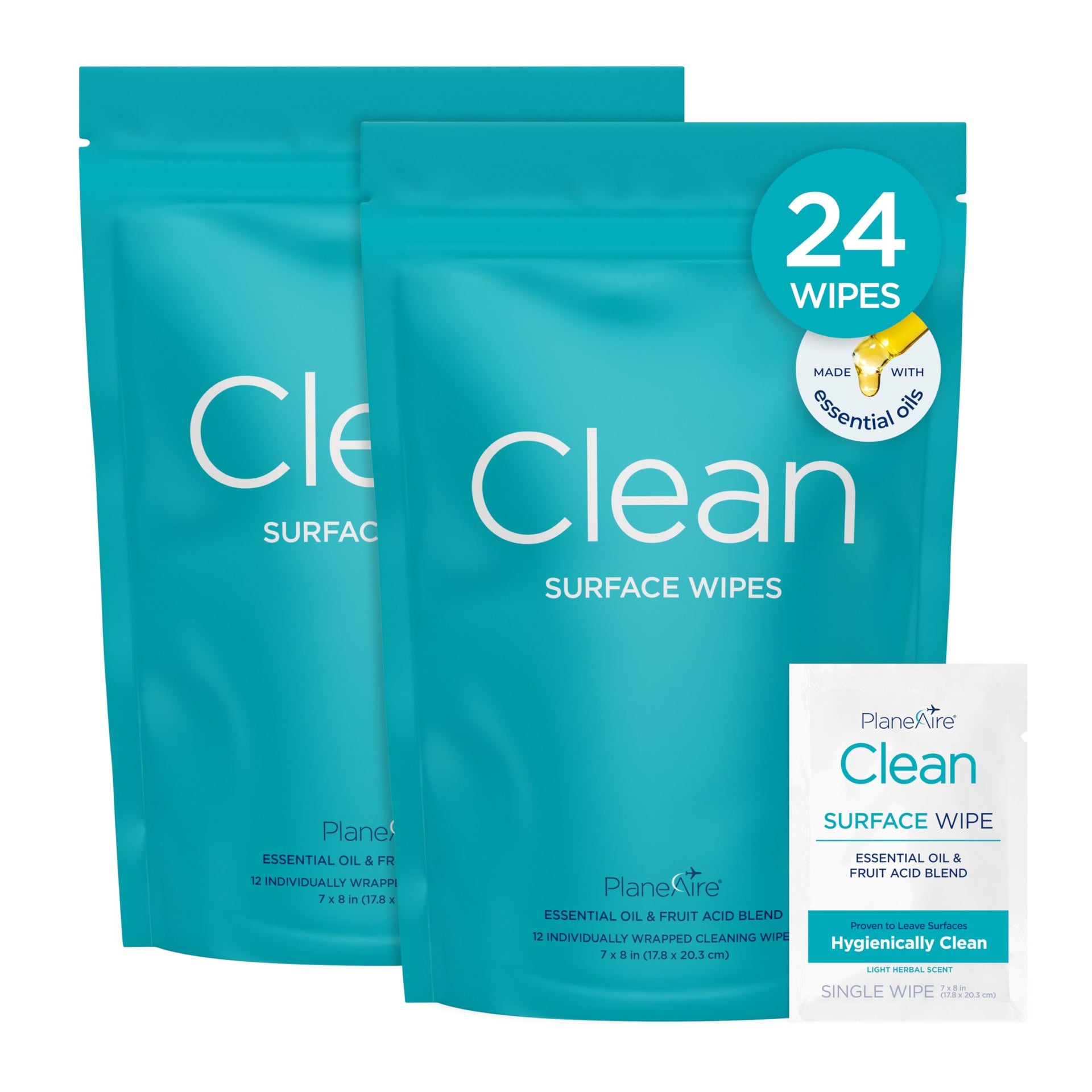 Clean Wipes Surface Cleaning Wipes (2 Count)