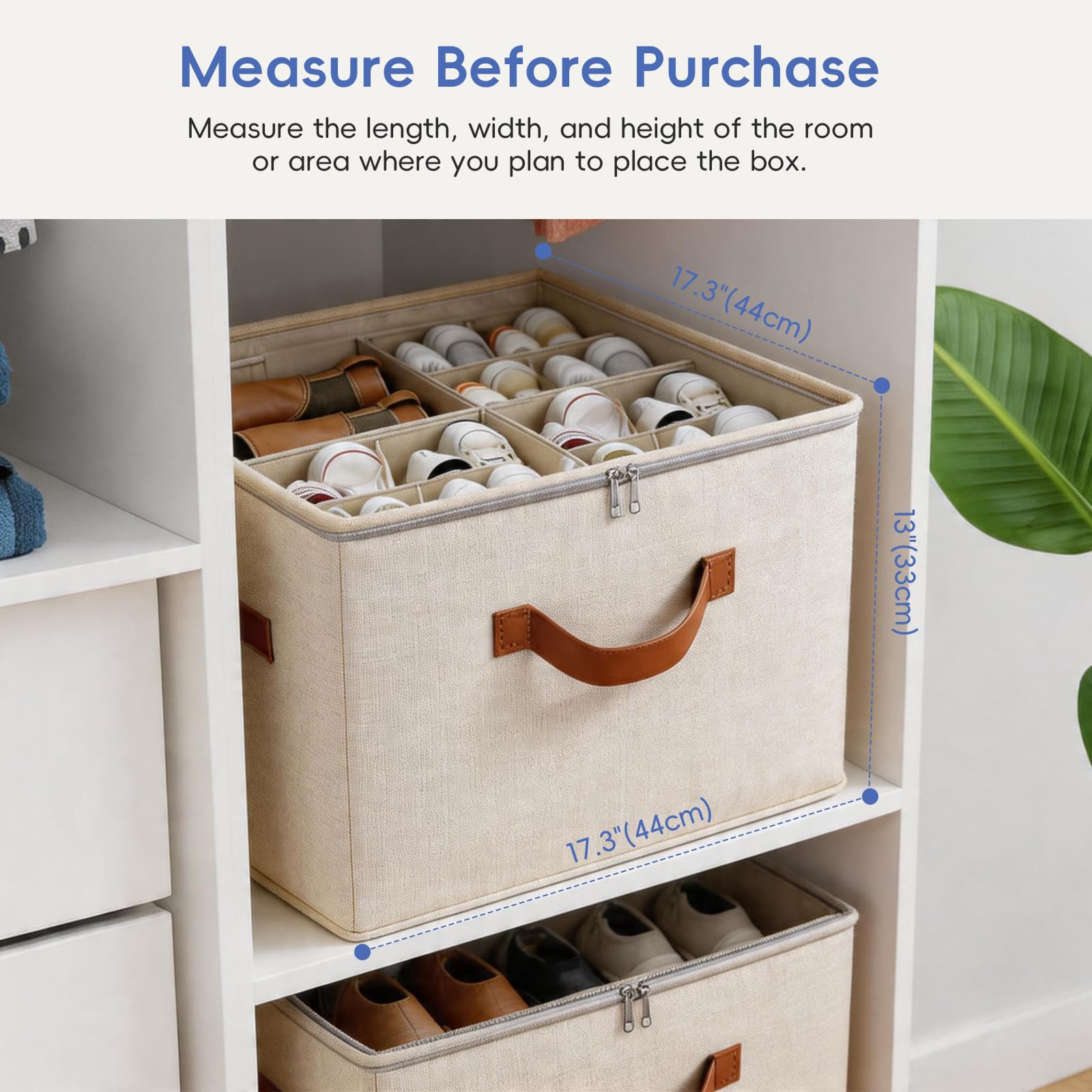 Shoe Organizer Box 2 Pack (2 Count)
