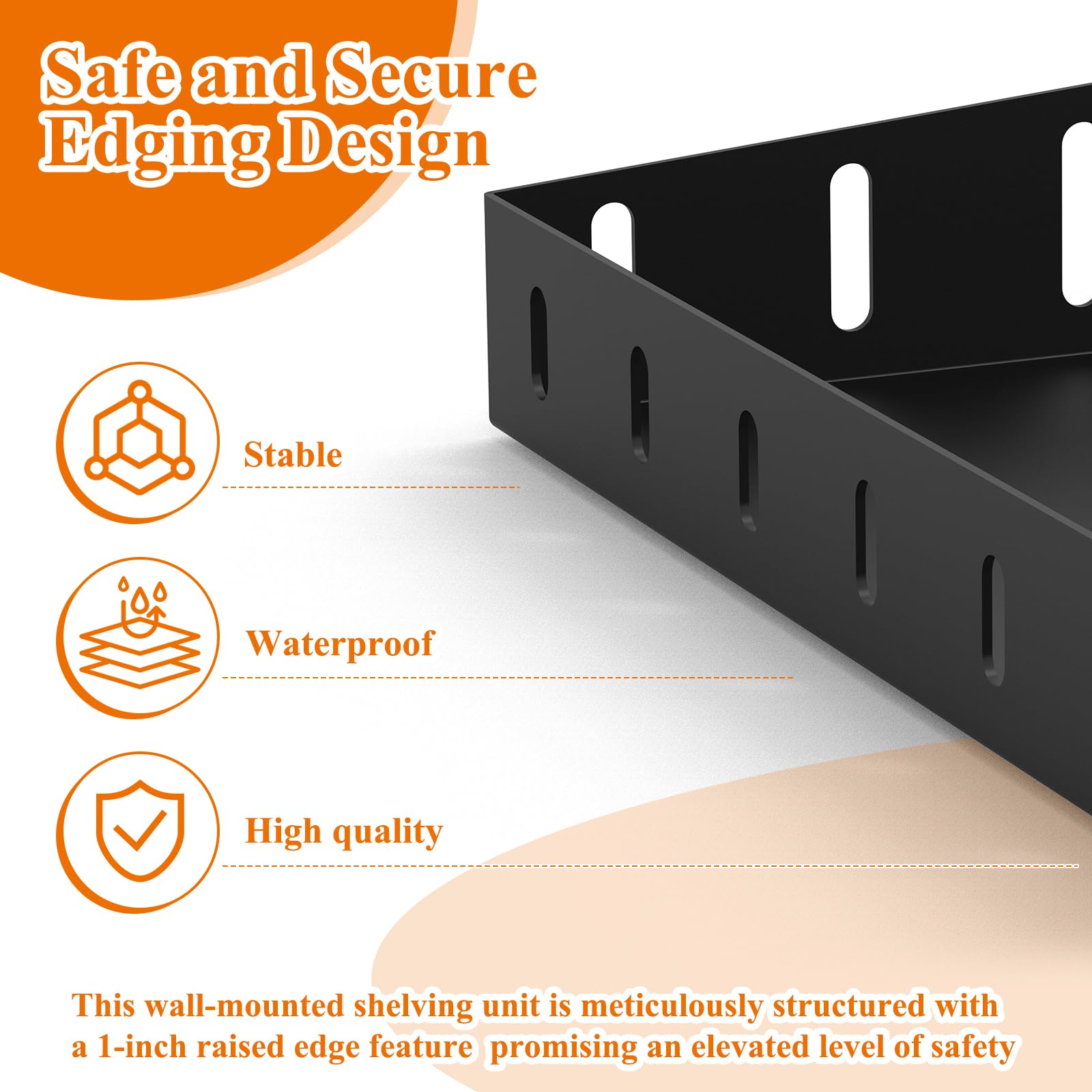2 Pack Garage Wall Shelf (2 Count)