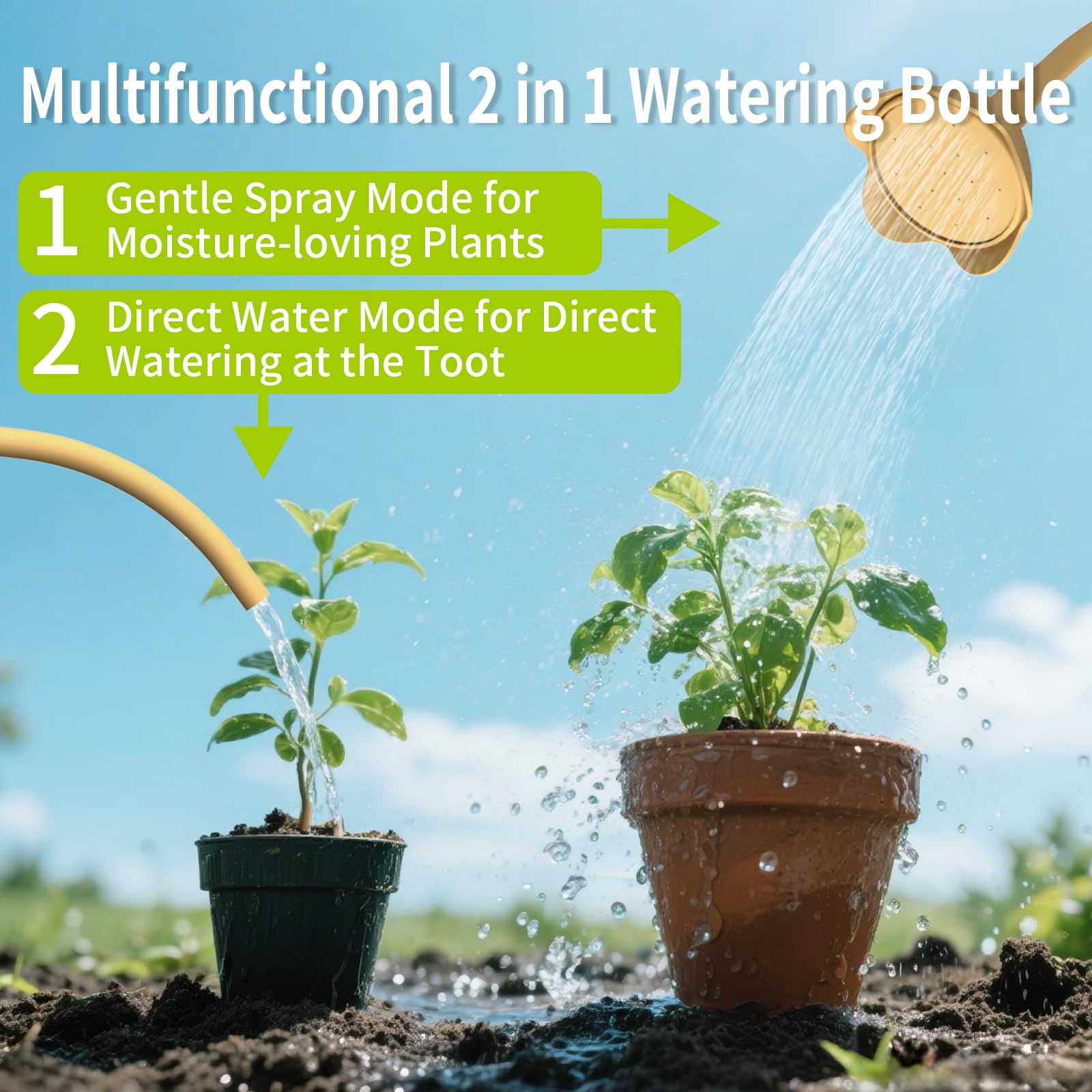 Squeeze Bottles for Plants
