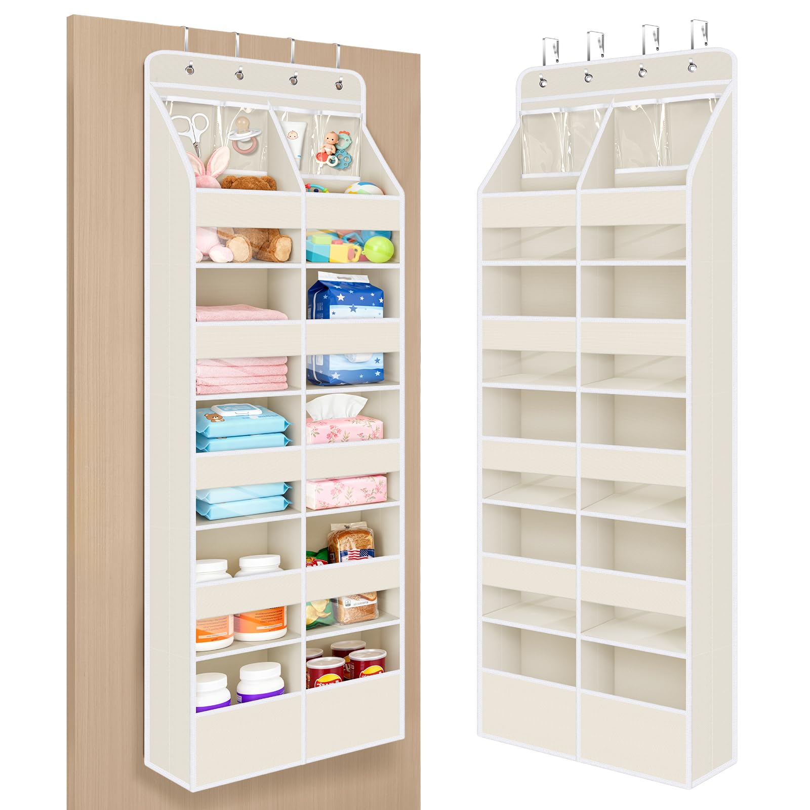 Upgraded Over the Door Organizer for Baby Nursery