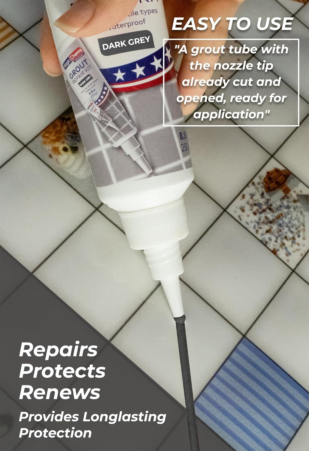 Tile Grout Repair (8.8 Ounce)