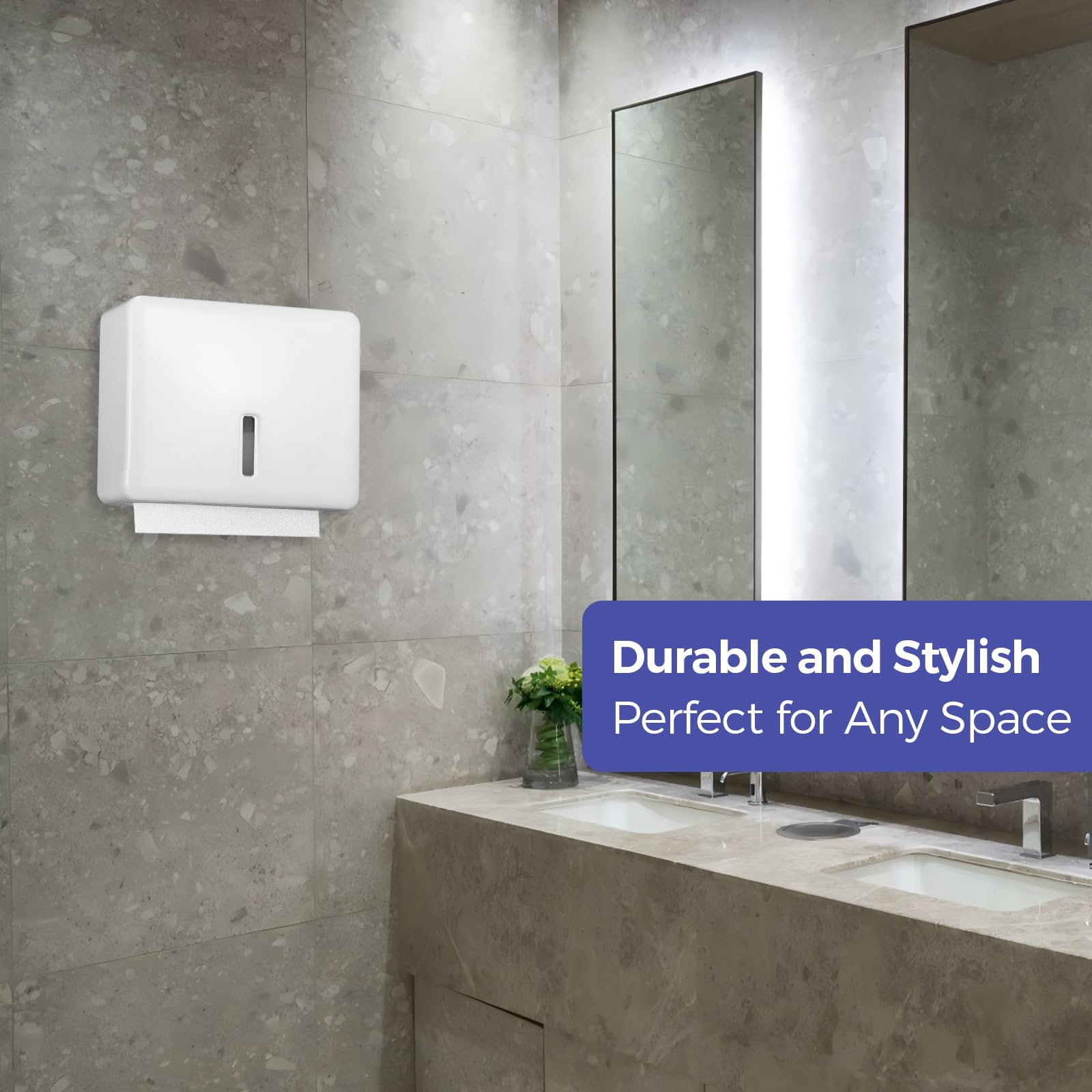 Multifold Paper Towel Dispenser Wall Mount