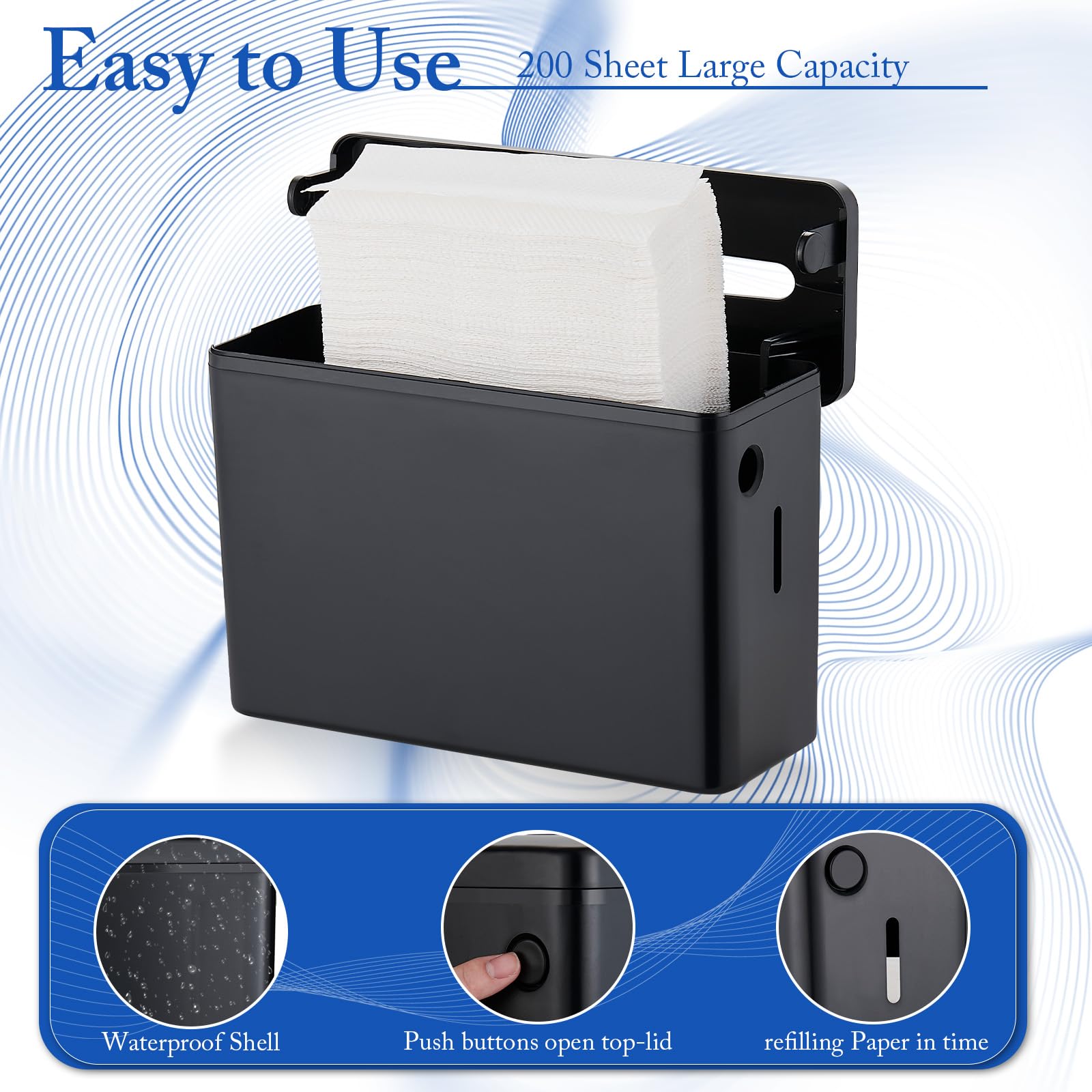 Paper Towel Holder Dispenser Countertop Commercial