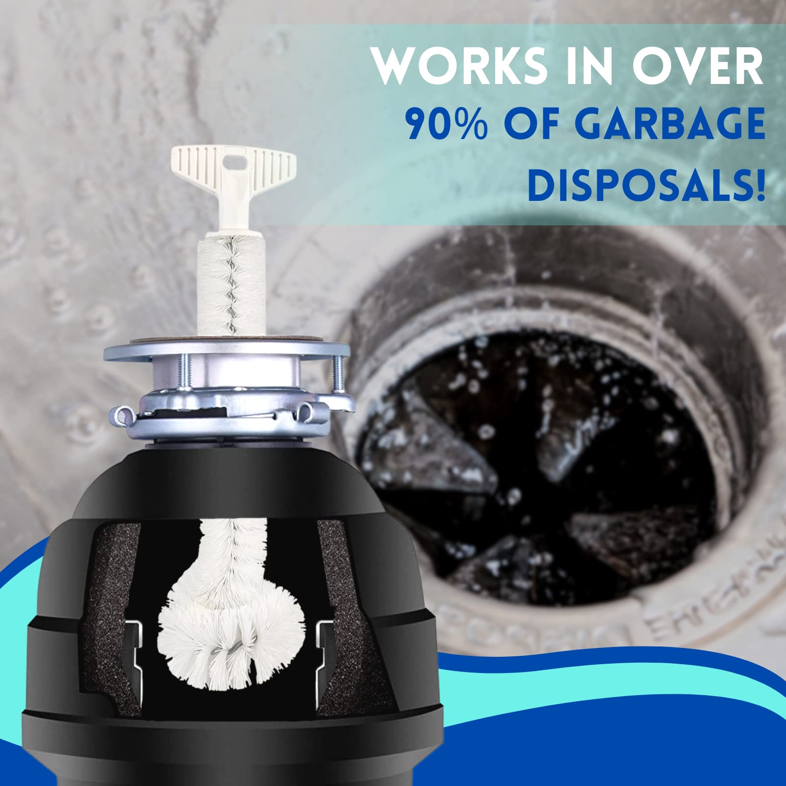 Universal Garbage Disposal Cleaner