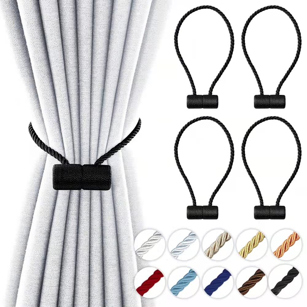18 Inch Strong Magnetic Curtain Tiebacks (4 Count)